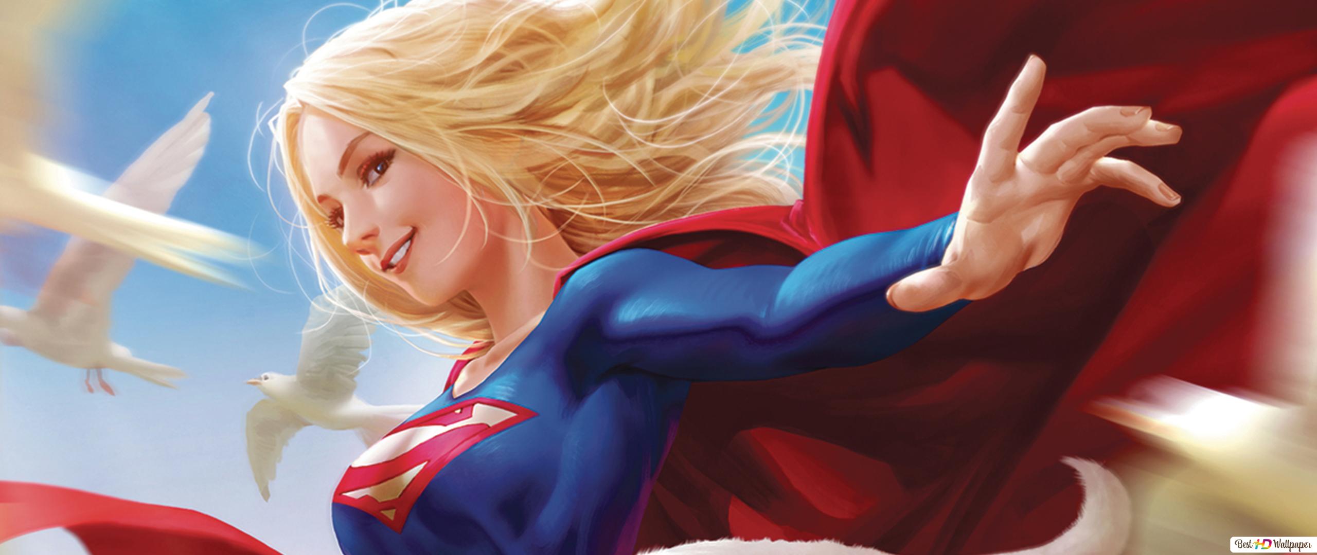 Cartoon Supergirl Wallpapers