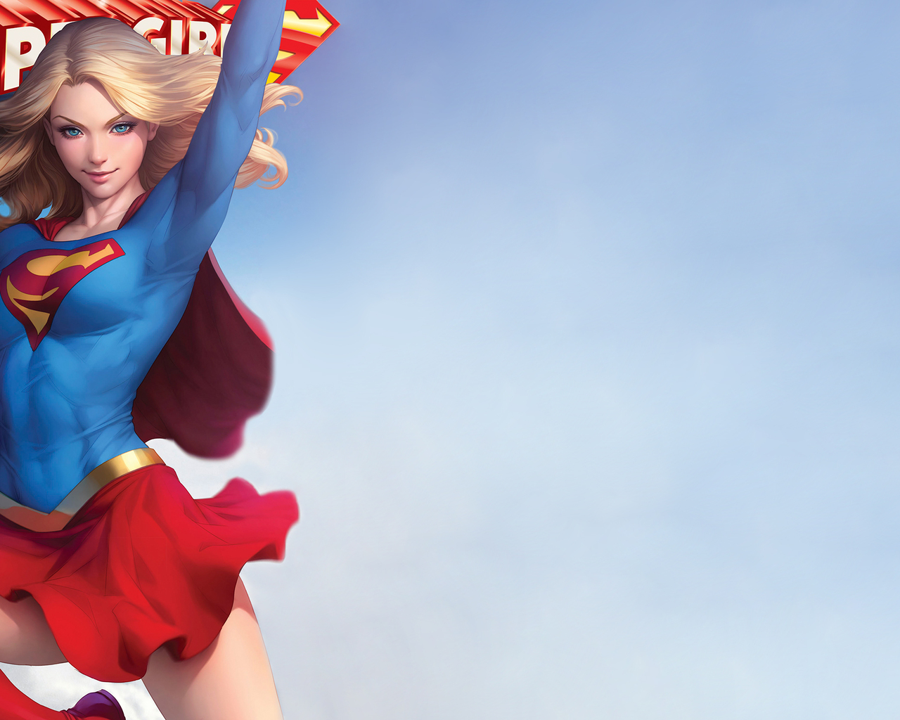 Cartoon Supergirl Wallpapers