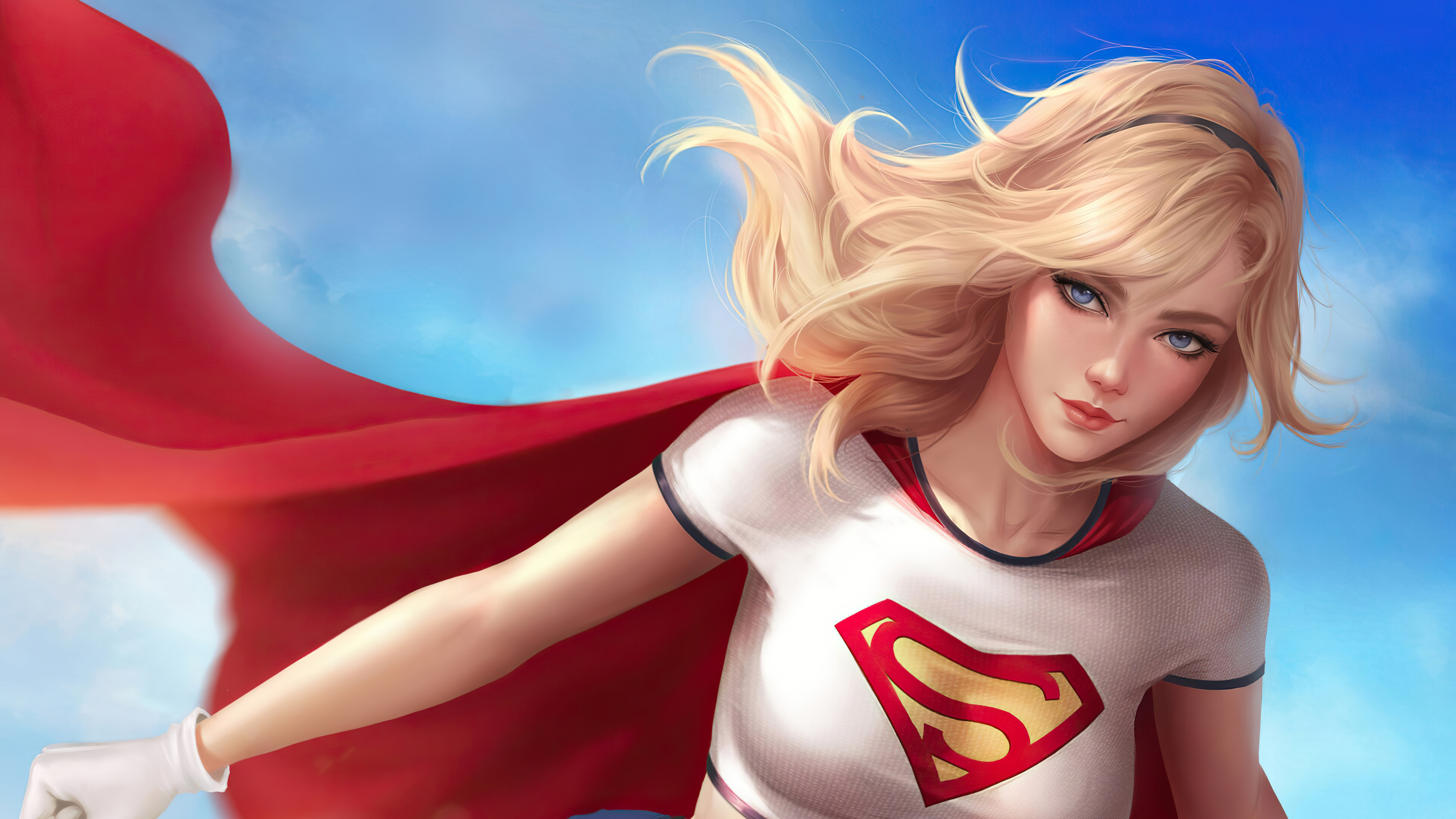 Cartoon Supergirl Wallpapers