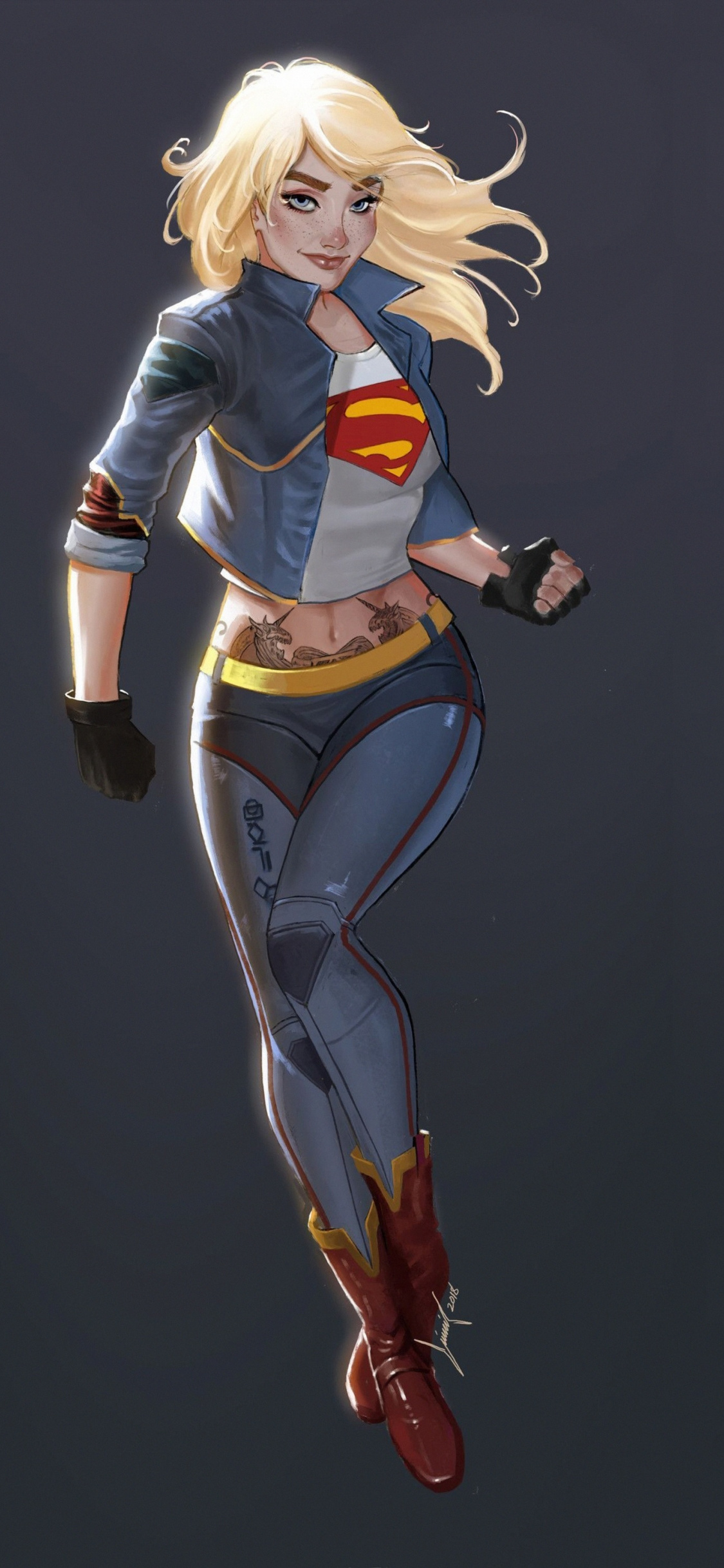 Cartoon Supergirl Wallpapers