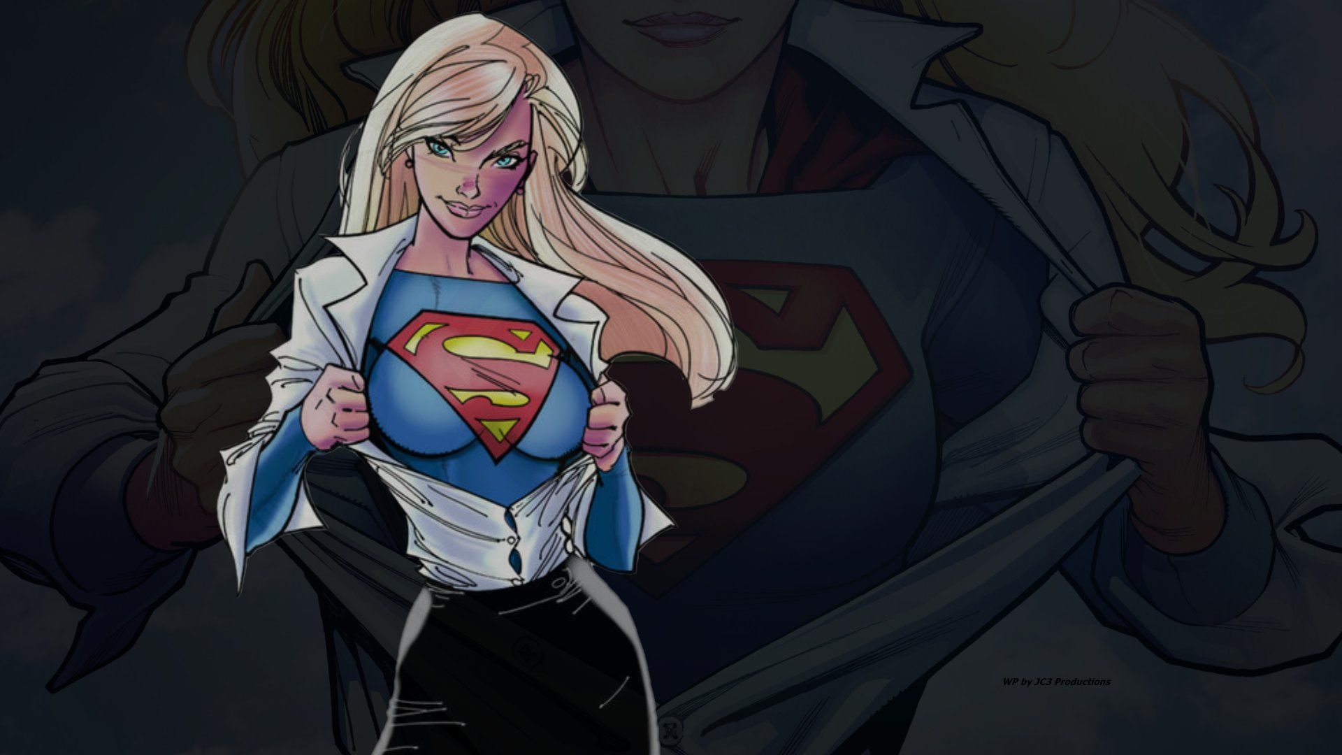 Cartoon Supergirl Wallpapers