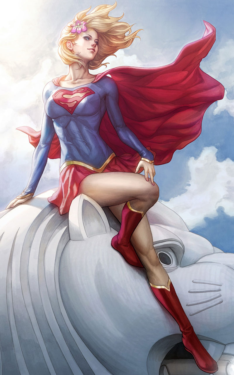 Cartoon Supergirl Wallpapers