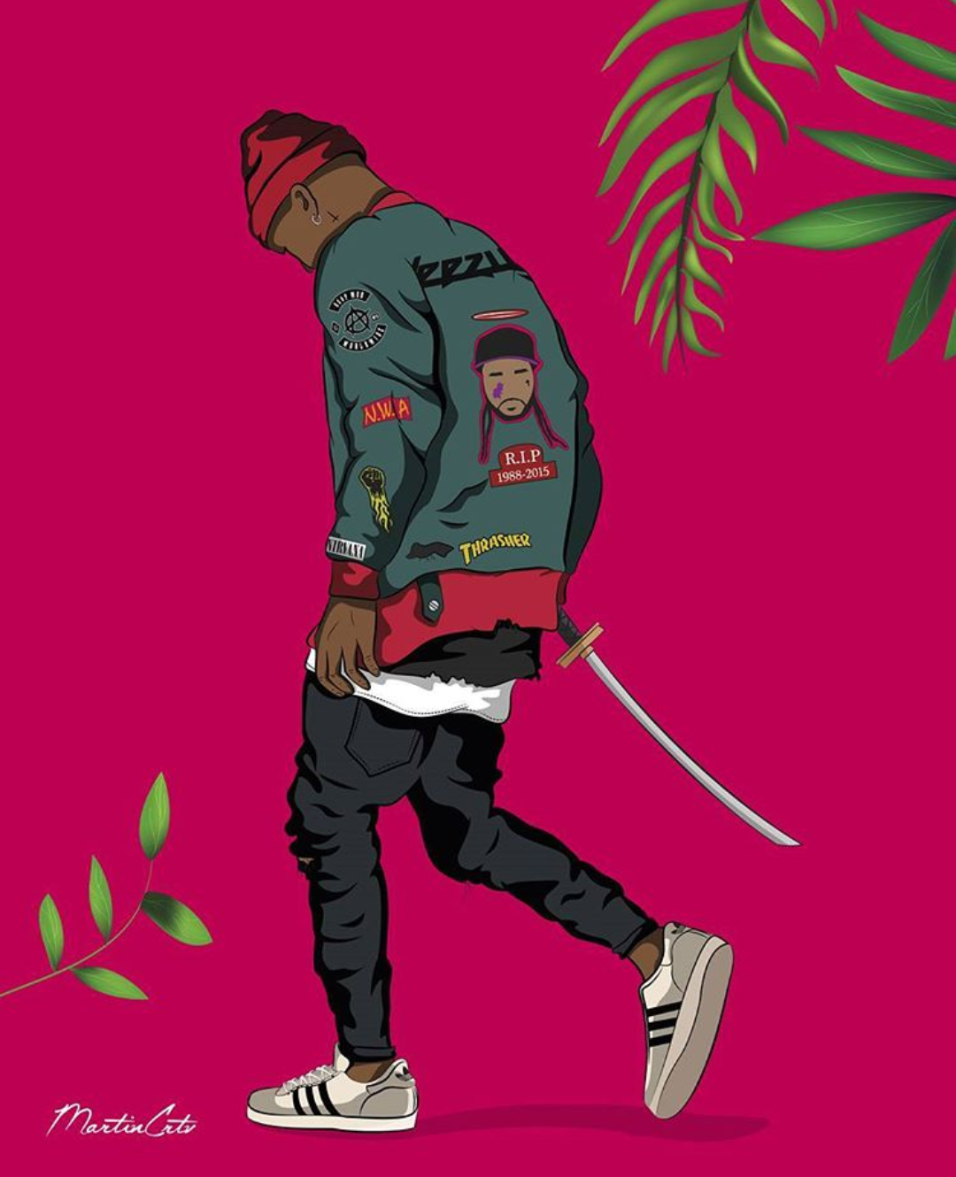 Cartoon Supreme Clothing Wallpapers