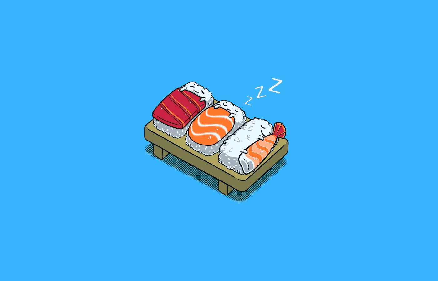 Cartoon Sushi Wallpapers