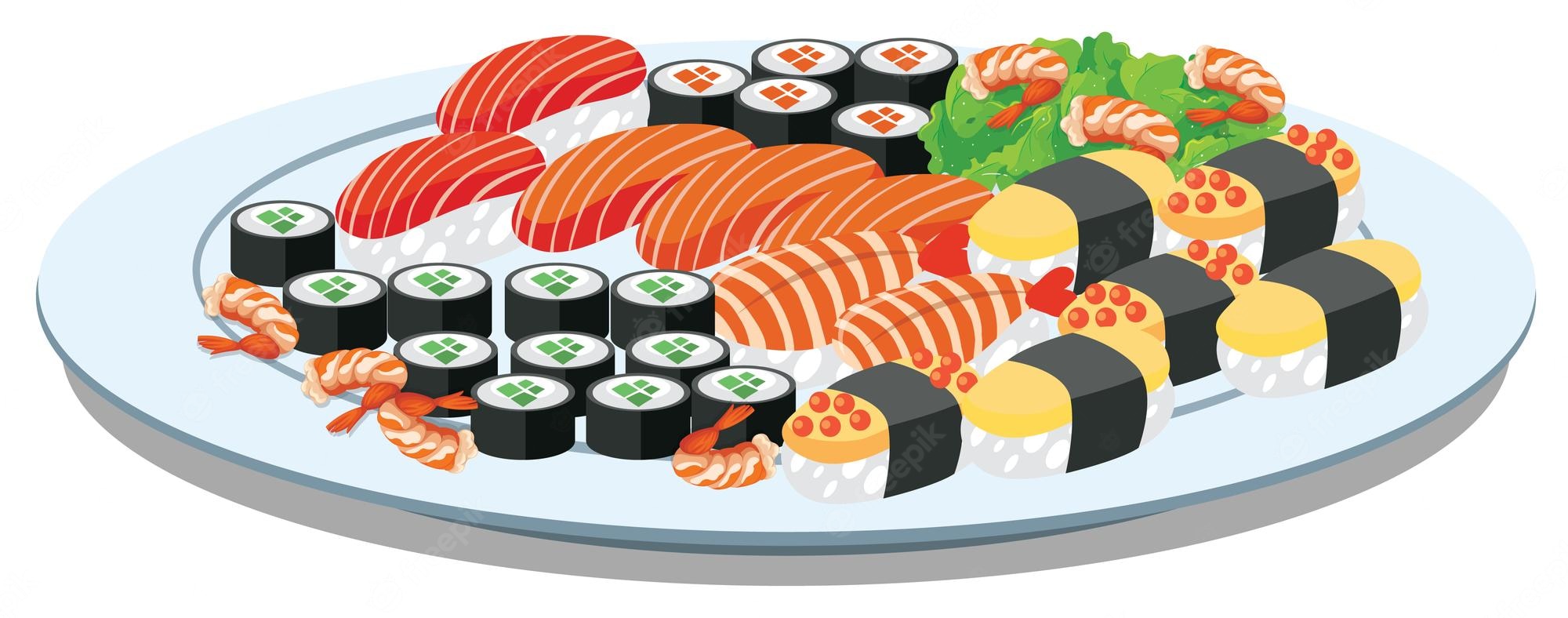 Cartoon Sushi Wallpapers