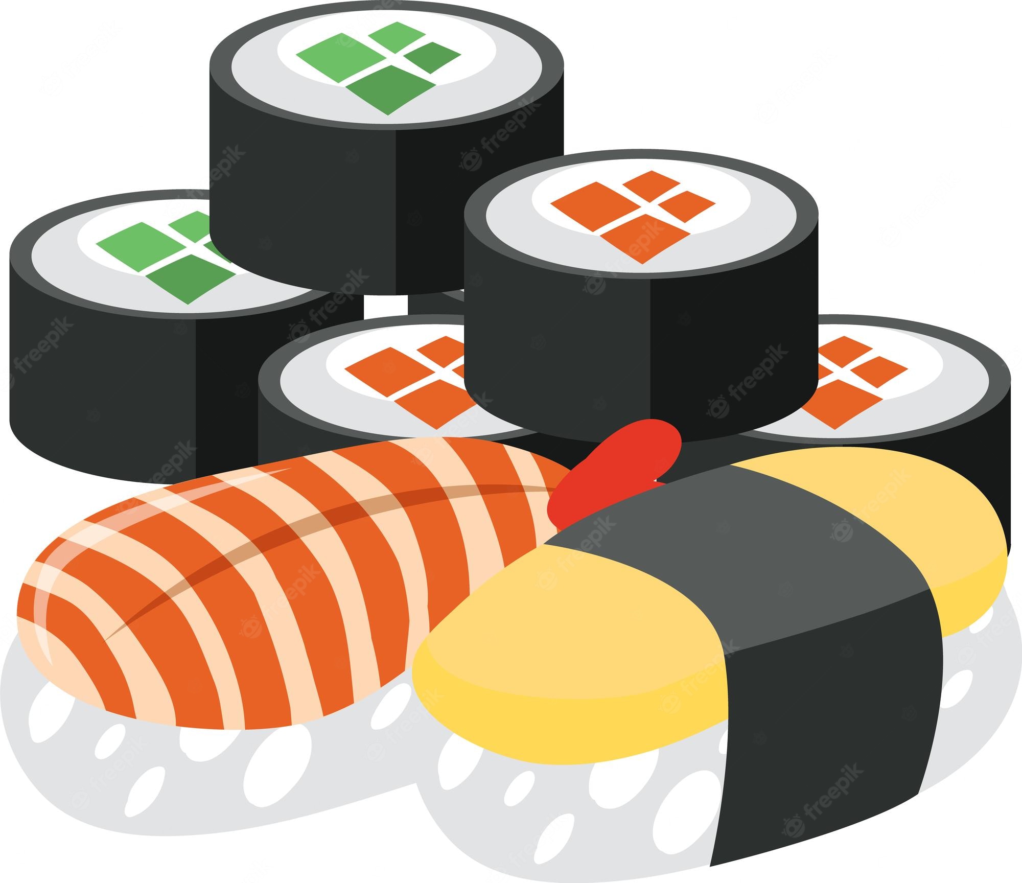 Cartoon Sushi Wallpapers