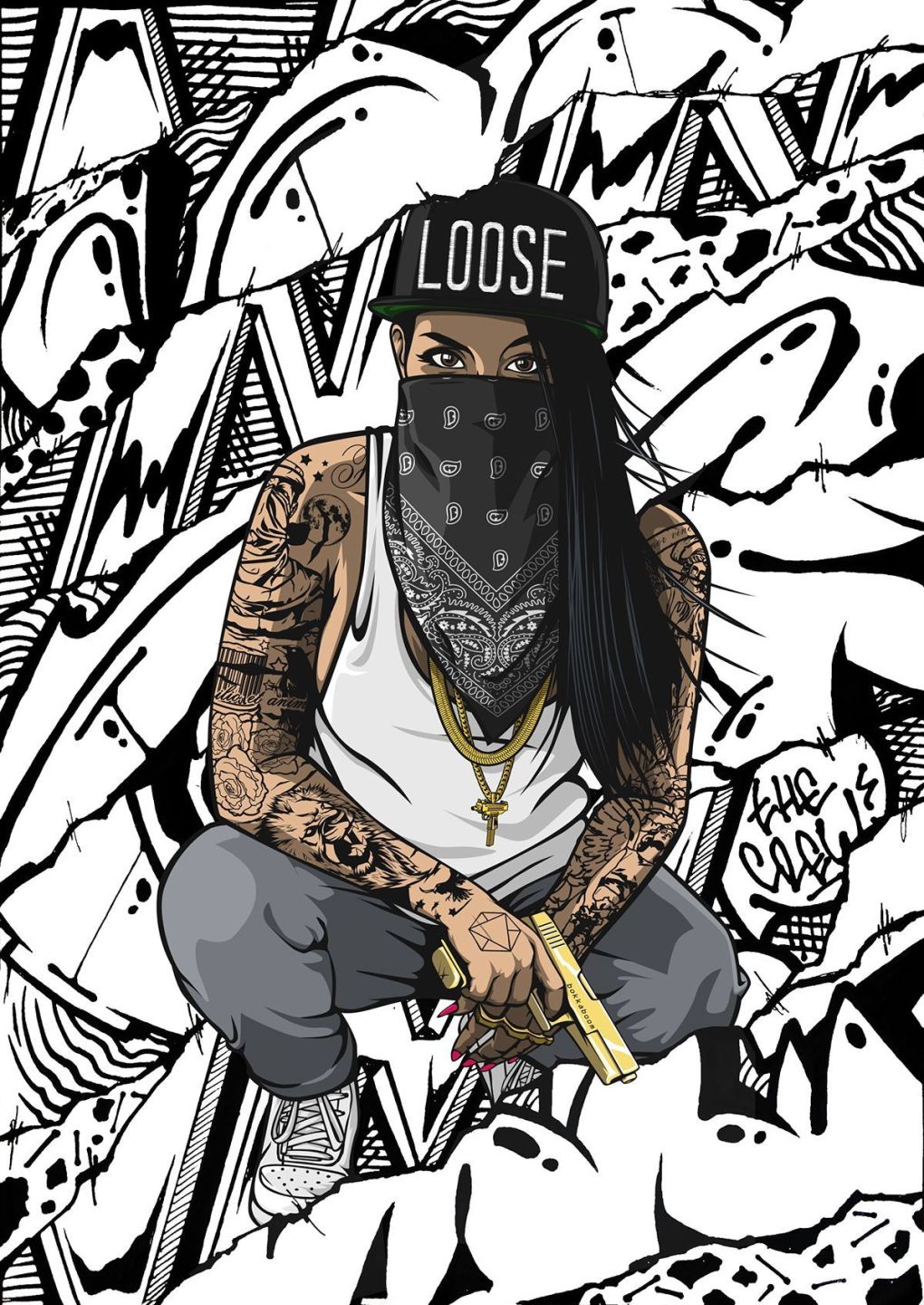 Cartoon Thugs Nike Wallpapers