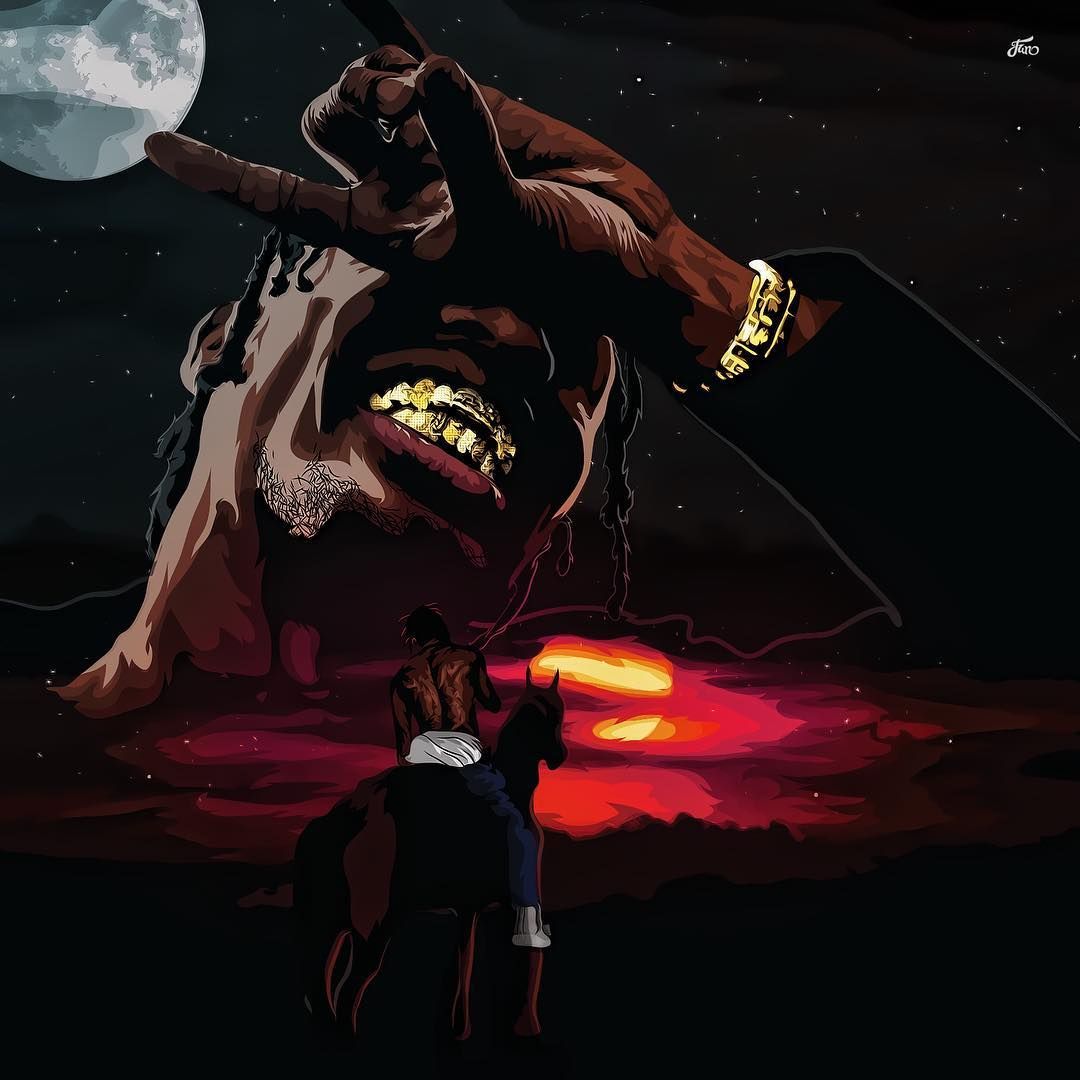 Cartoon Travis Scott Wallpapers