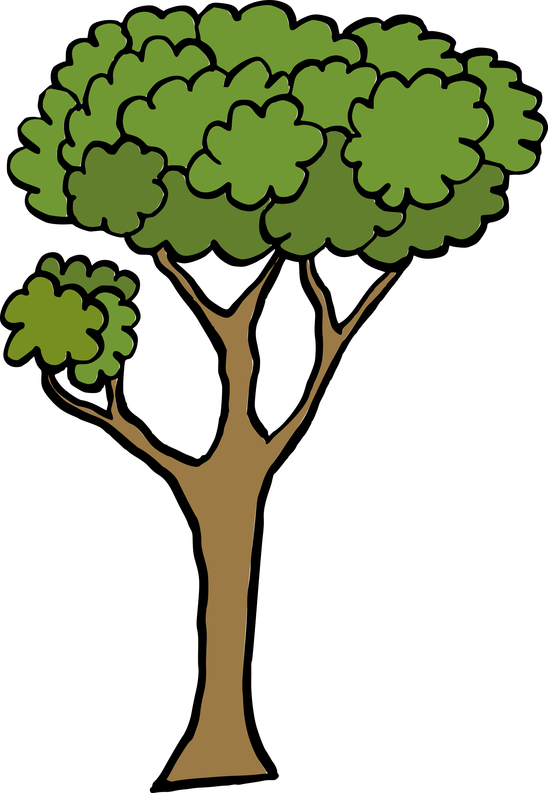 Cartoon Tree Transparent Background