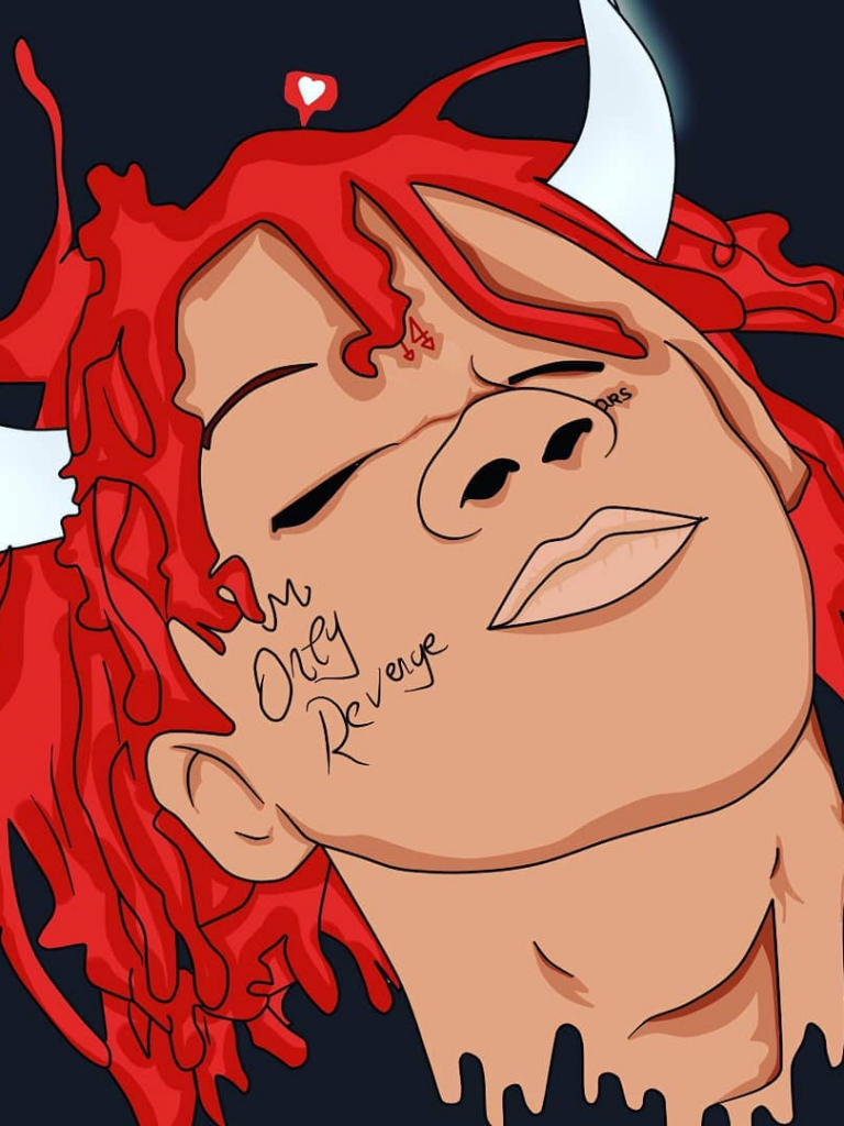 Cartoon Trippie Redd Wallpapers