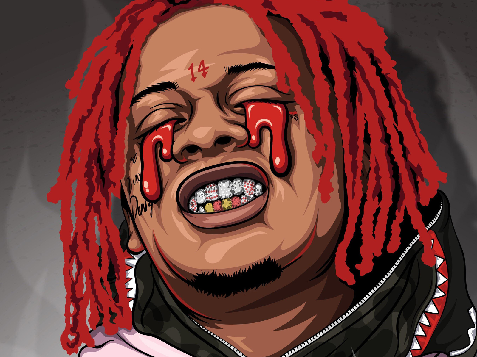 Cartoon Trippie Redd Wallpapers