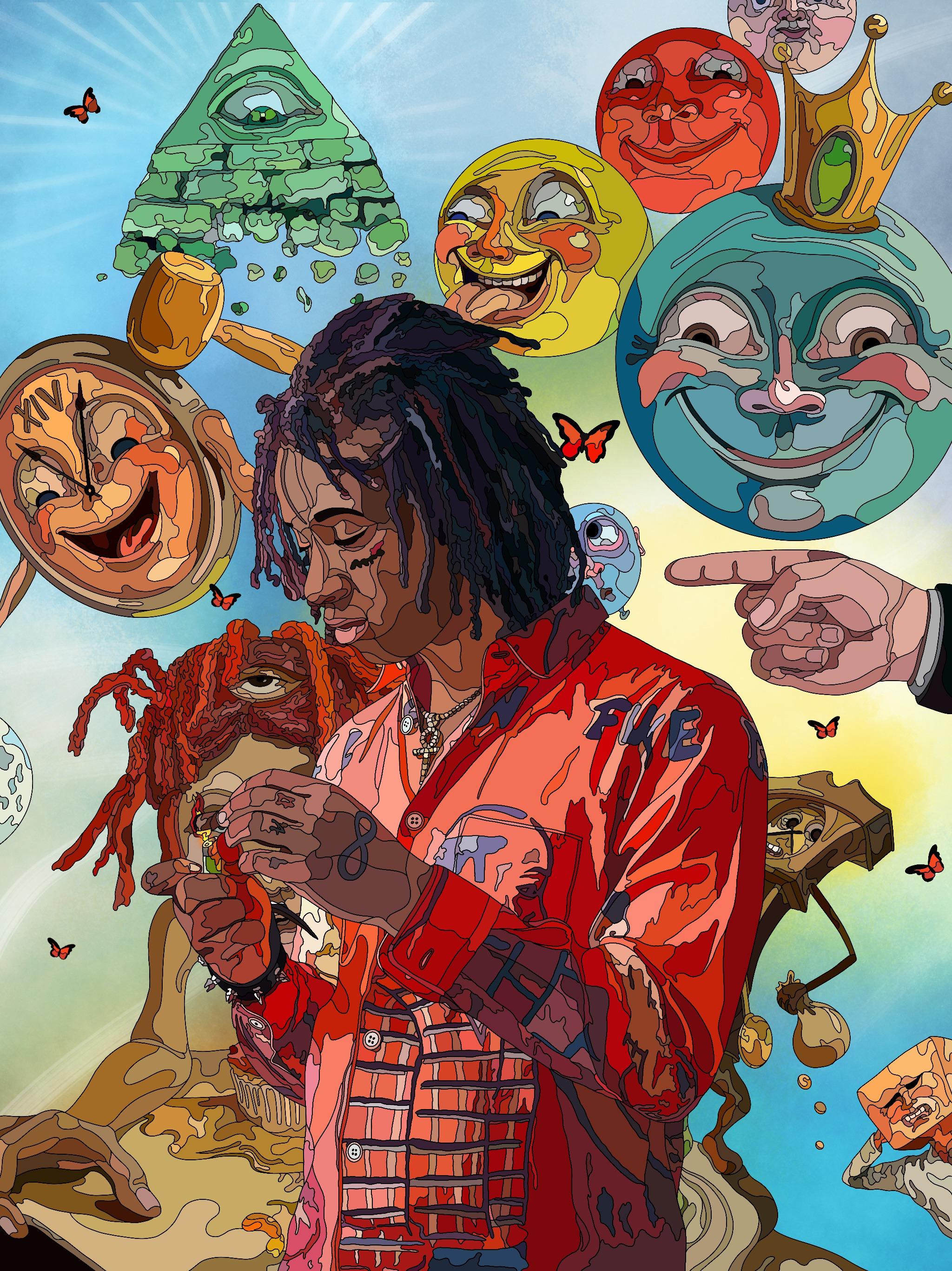 Cartoon Trippie Redd Wallpapers