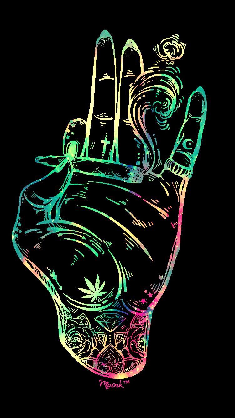 Cartoon Weed Hands Wallpapers