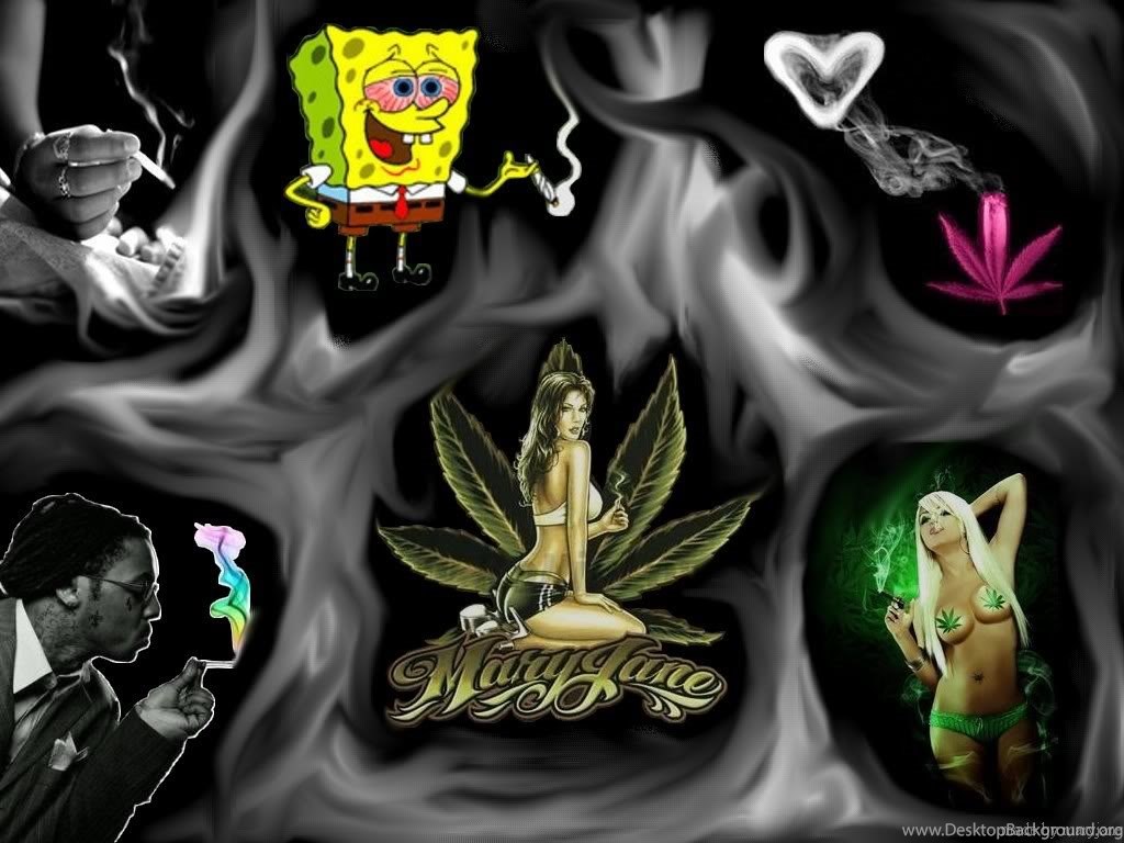 Cartoon Weed Wallpapers