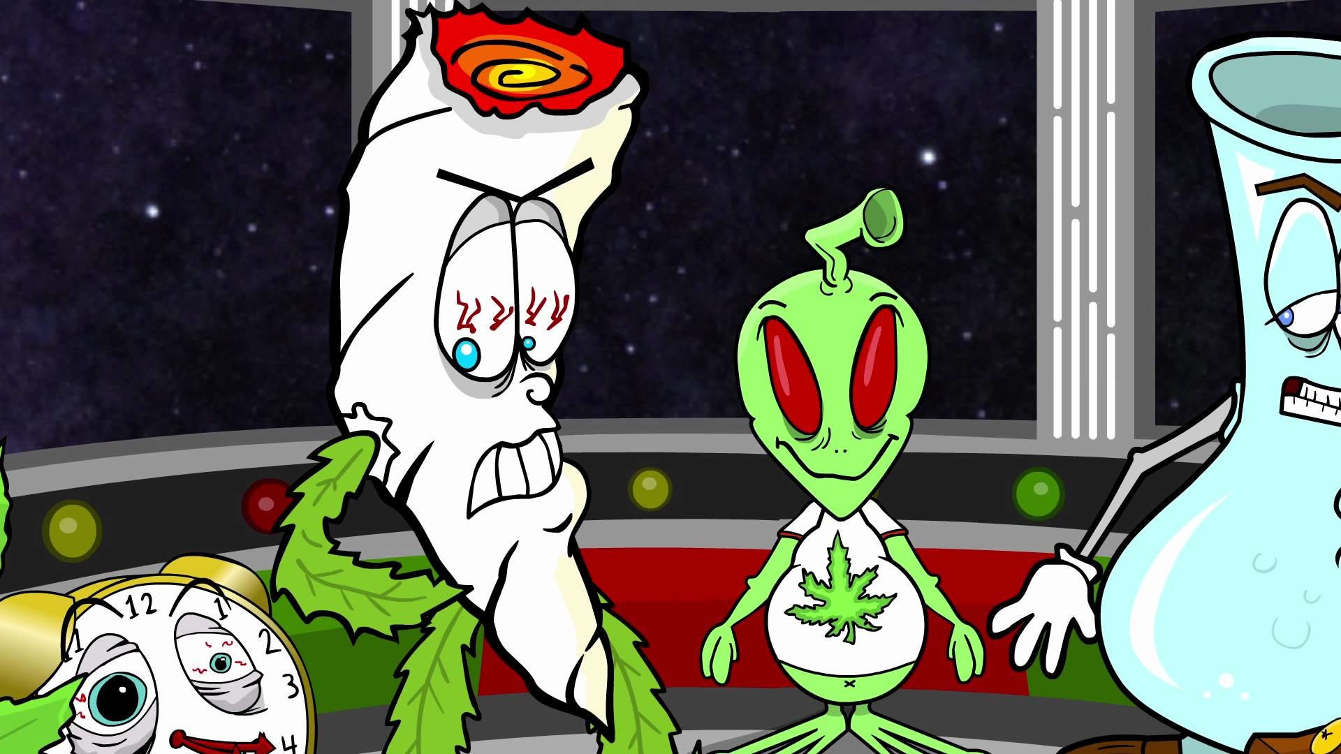 Cartoon Weed Wallpapers