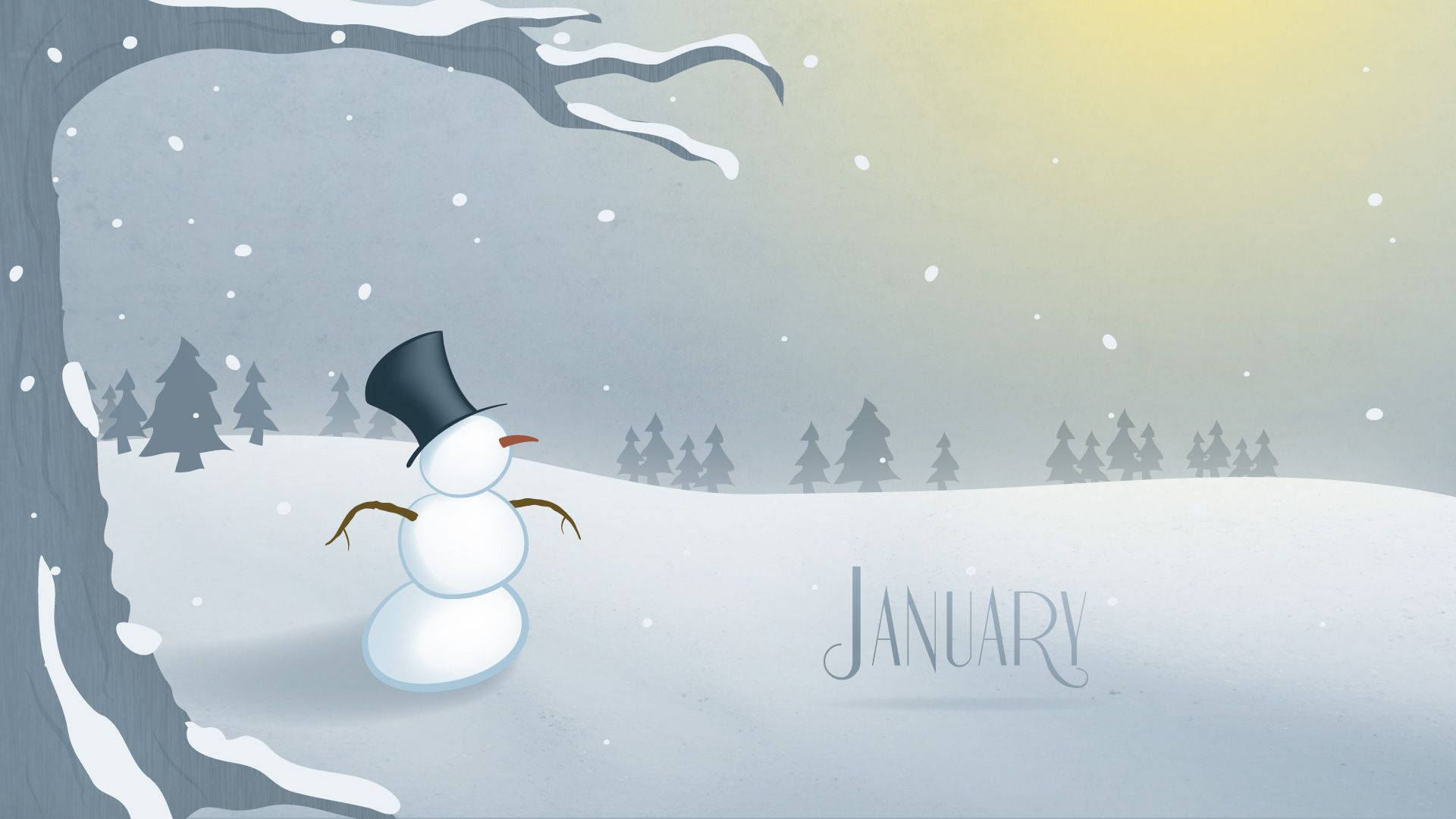 Cartoon Winter Wallpapers