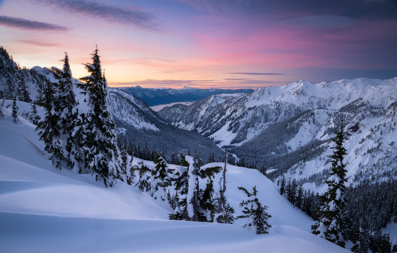 Cascade Range Winter Wallpapers