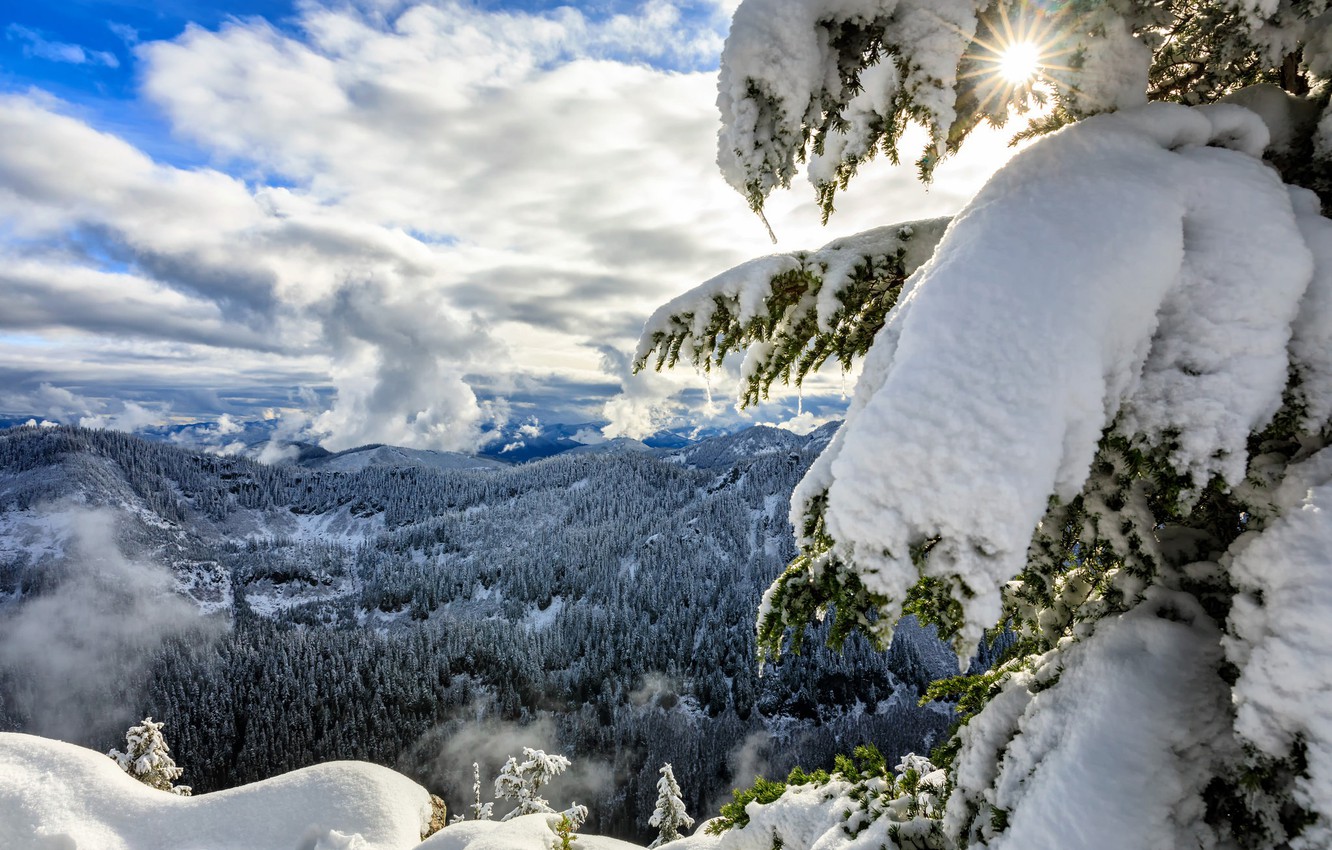 Cascade Range Winter Wallpapers