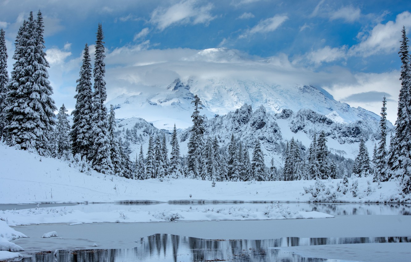 Cascade Range Winter Wallpapers