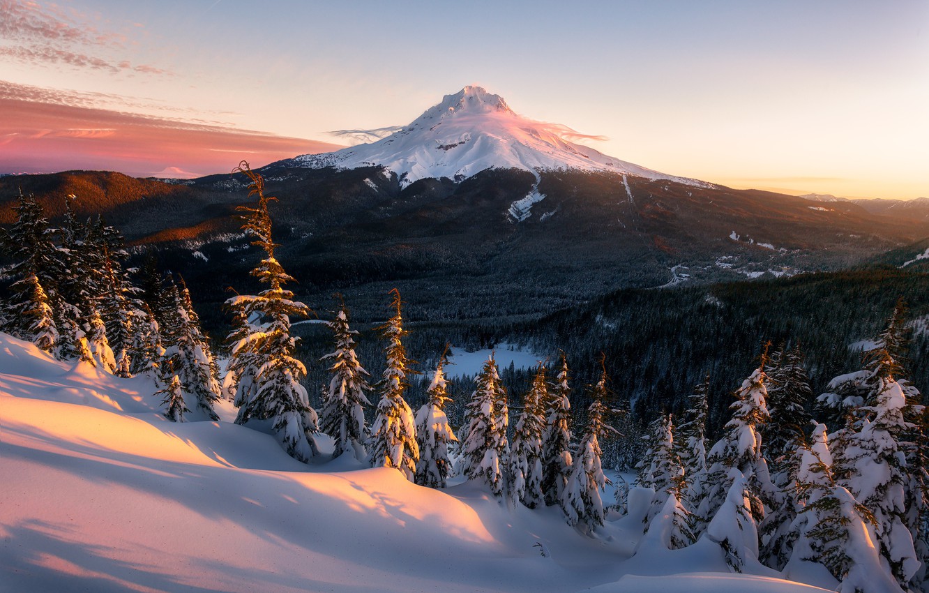 Cascade Range Winter Wallpapers