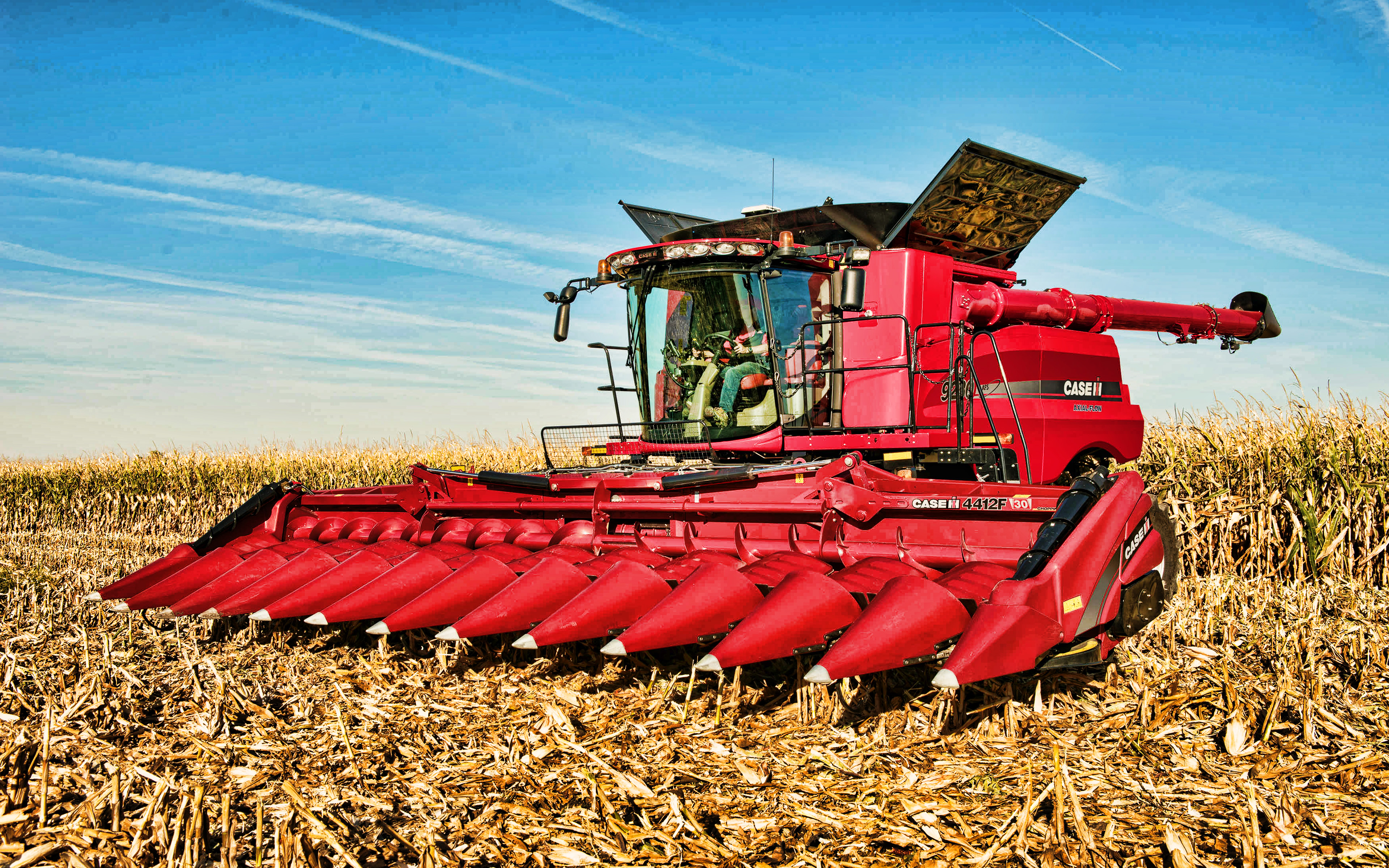 Case Ih Axial-Flow Harvester Wallpapers