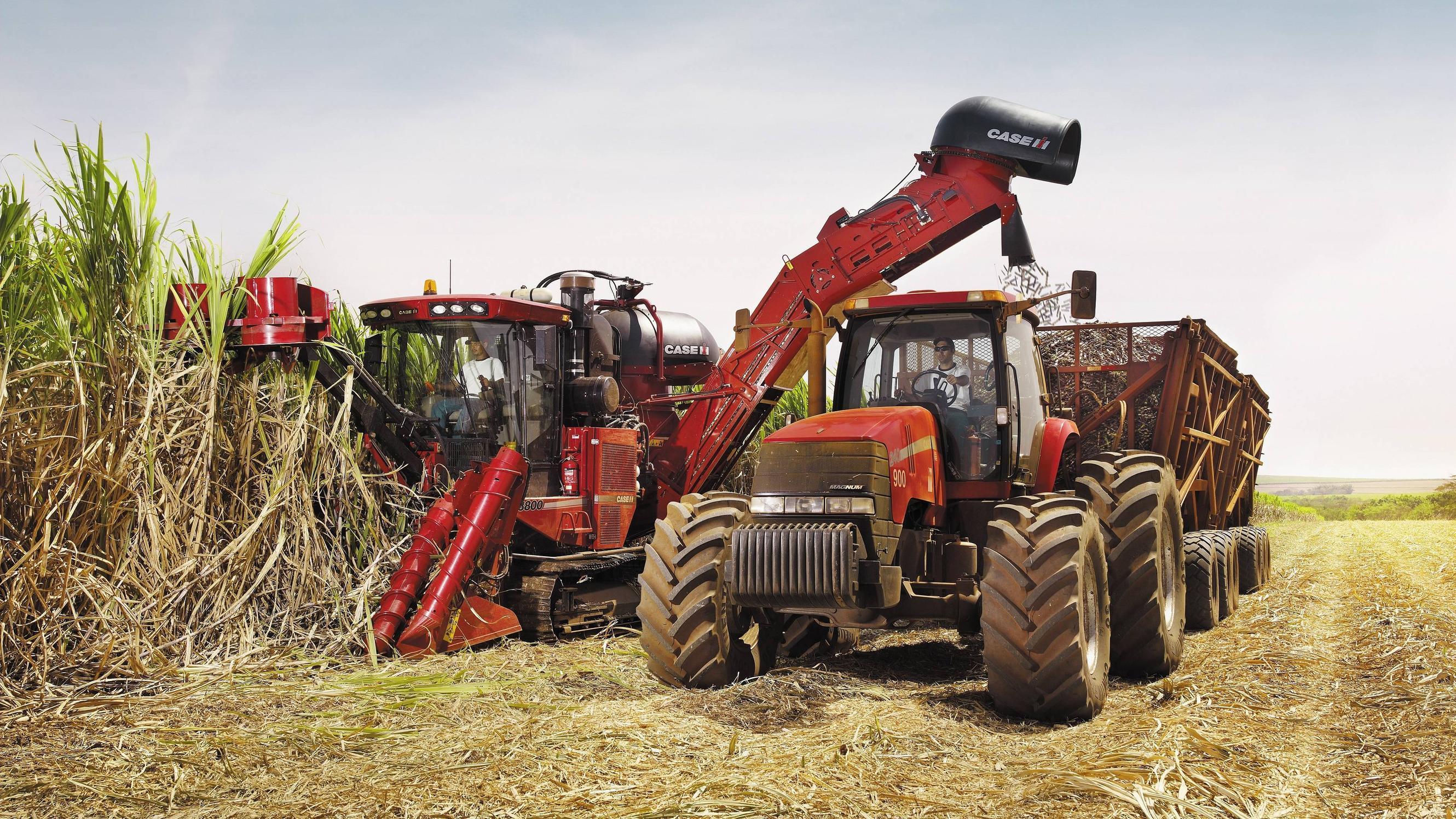 Case Sugarcane Harvester Wallpapers