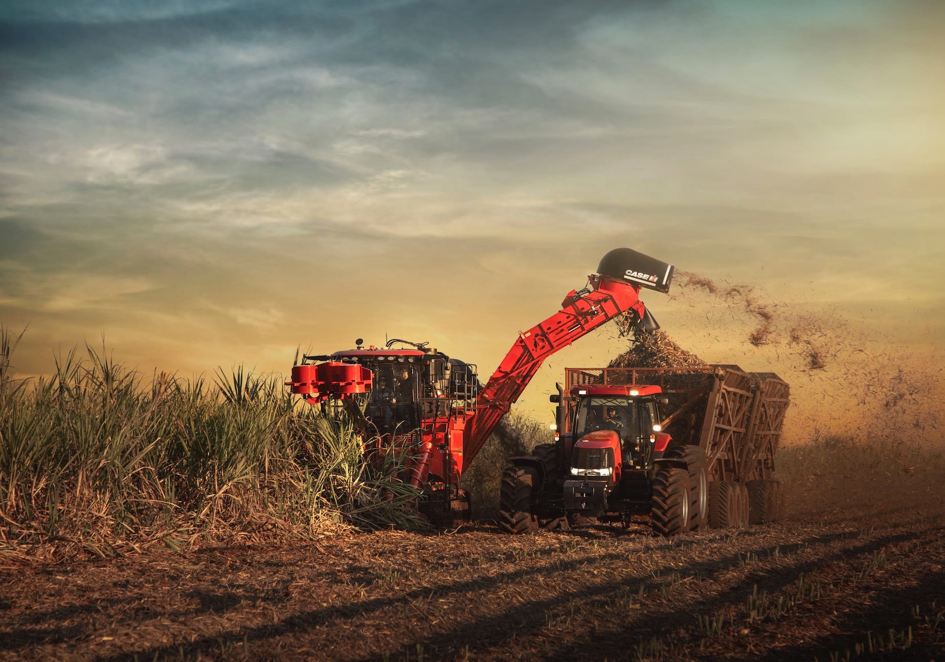 Case Sugarcane Harvester Wallpapers