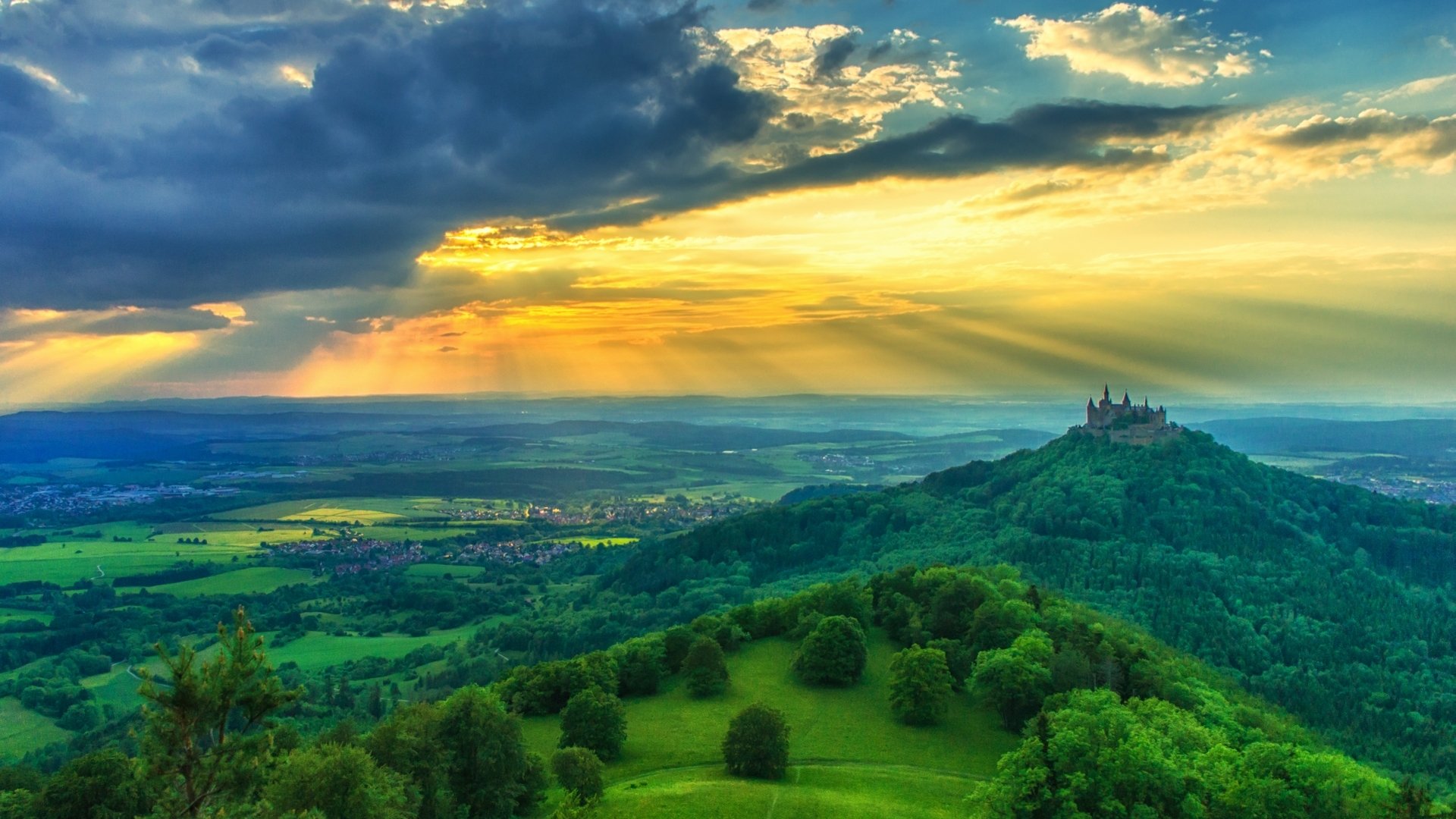 Castle Hohenzollern View Wallpapers