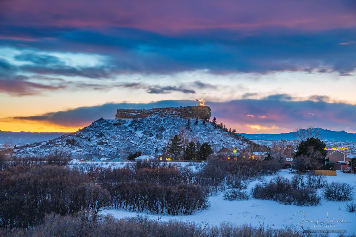 Castle In Winter Landscape Wallpapers