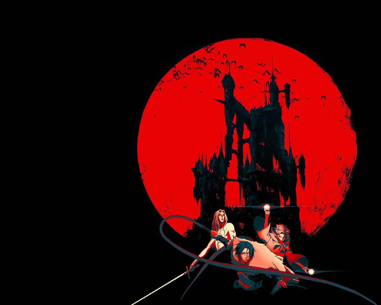 Castlevania Netflix Show Poster Wallpapers