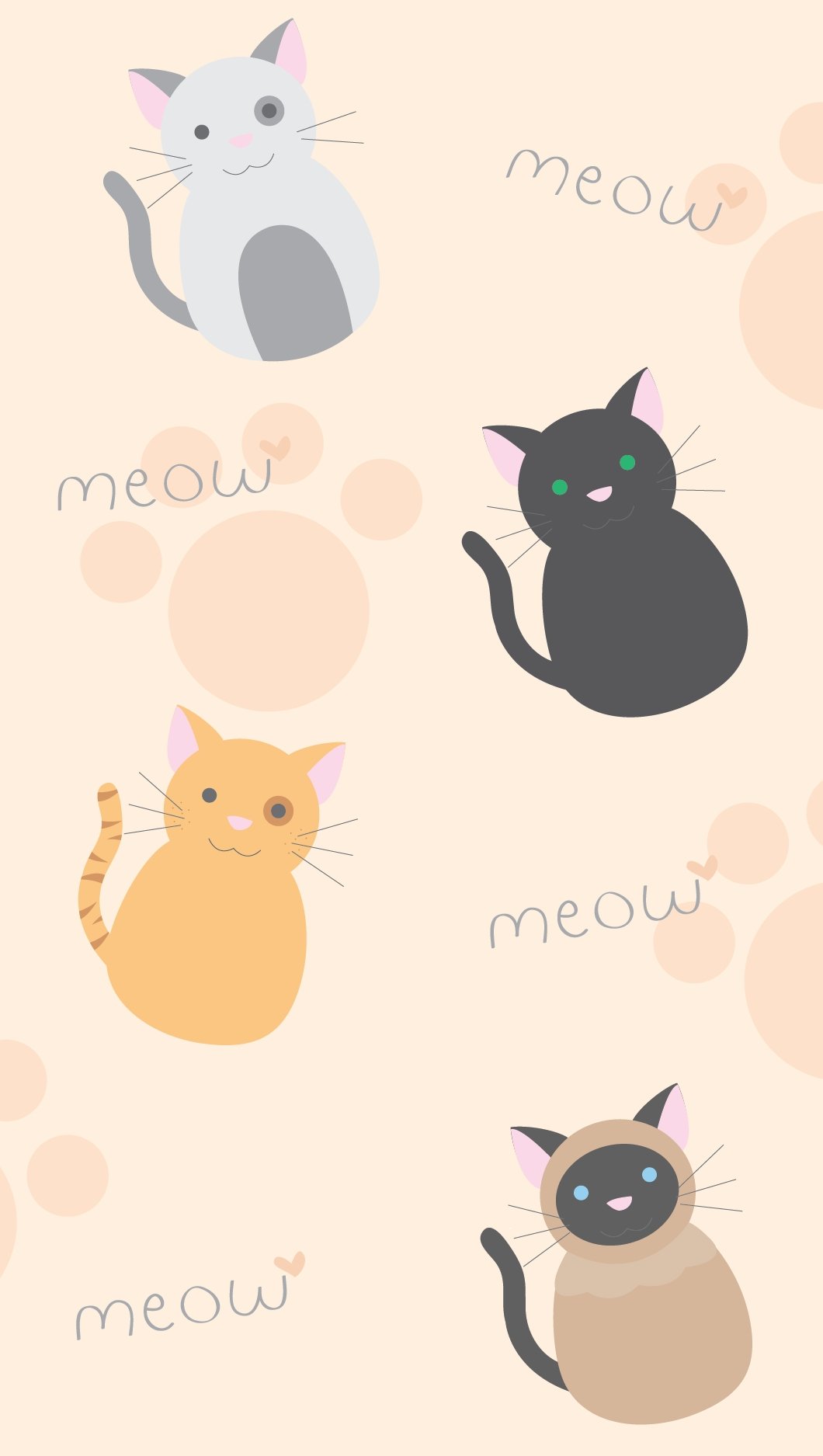 Cat Design Wallpapers