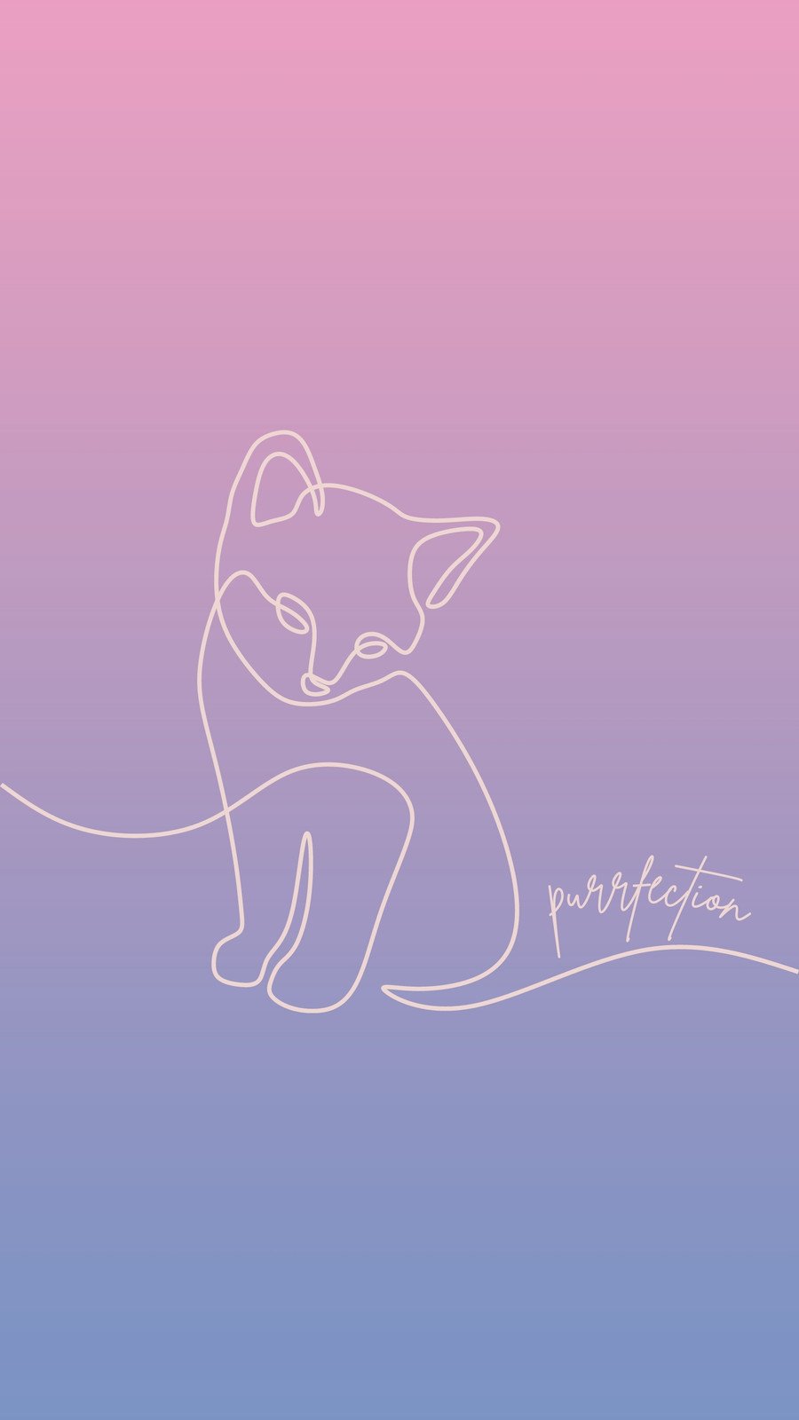 Cat Drawing Wallpapers