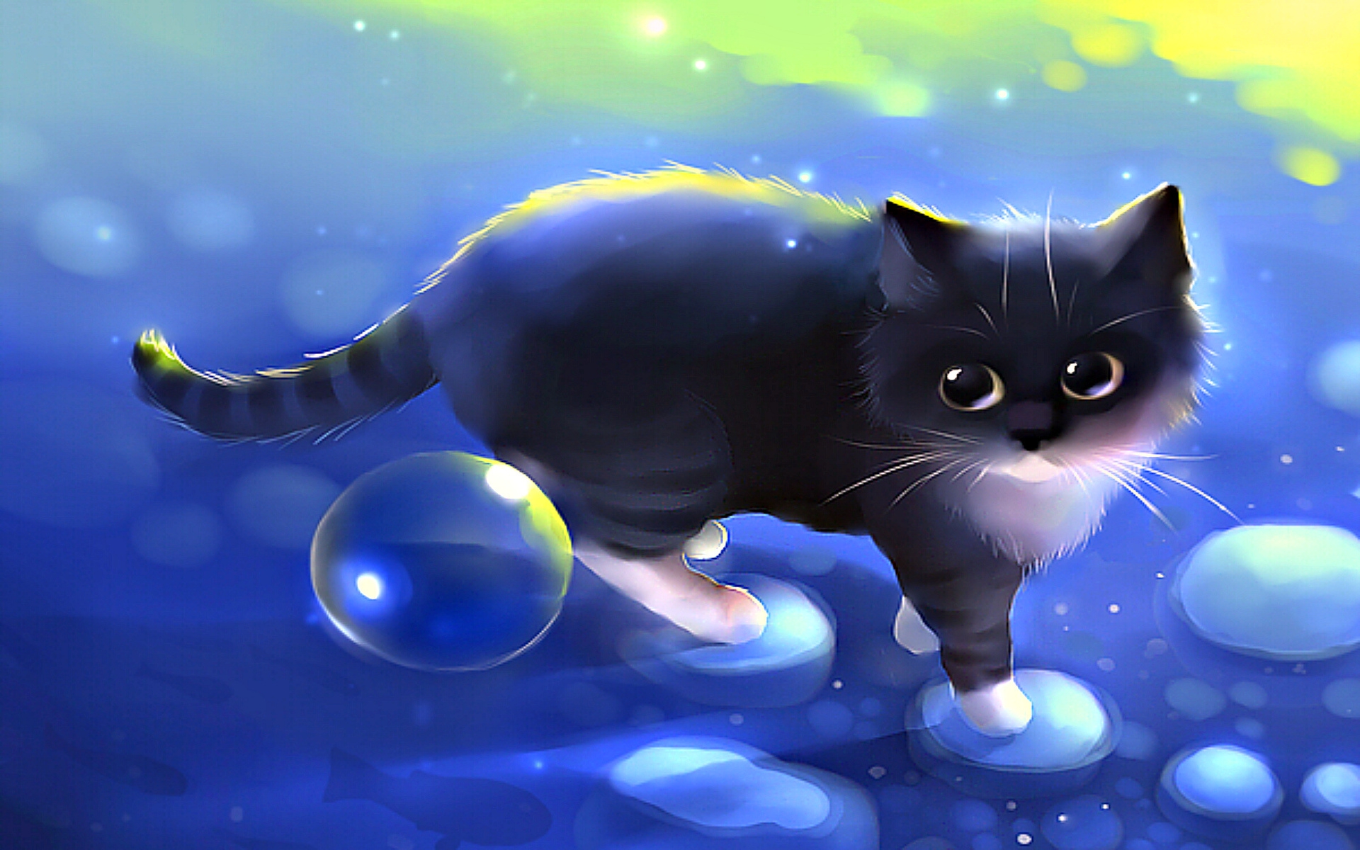 Cat Drawings Wallpapers