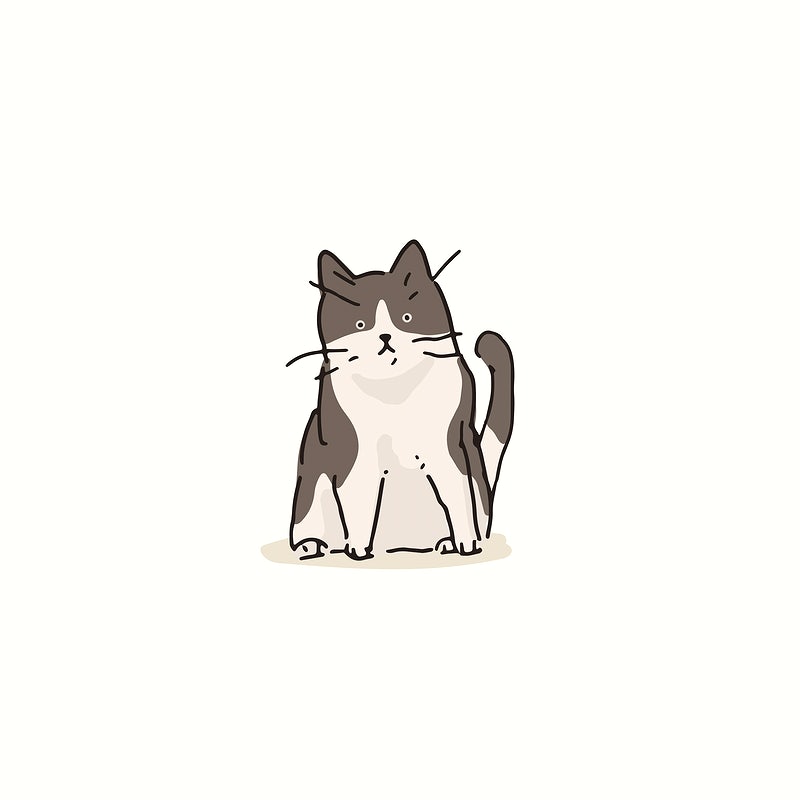 Cat Drawings Wallpapers