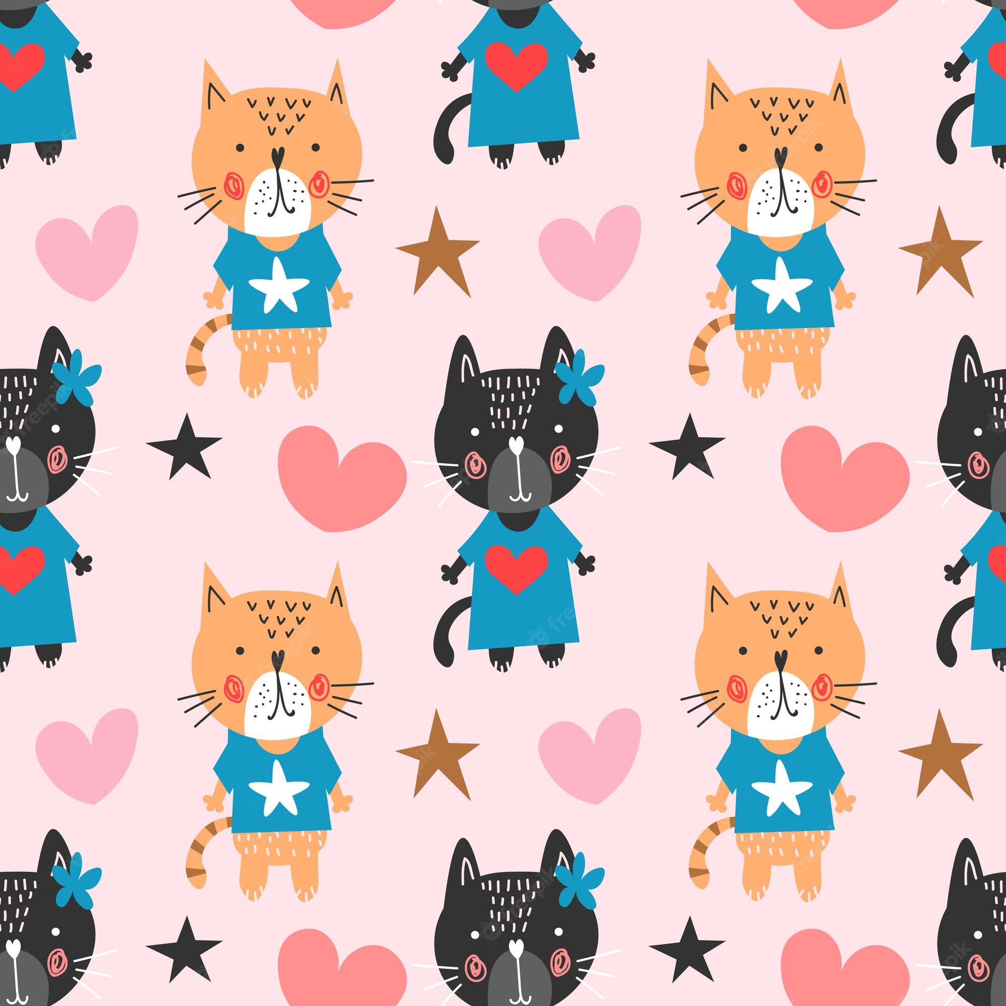 Cat Print Wallpapers