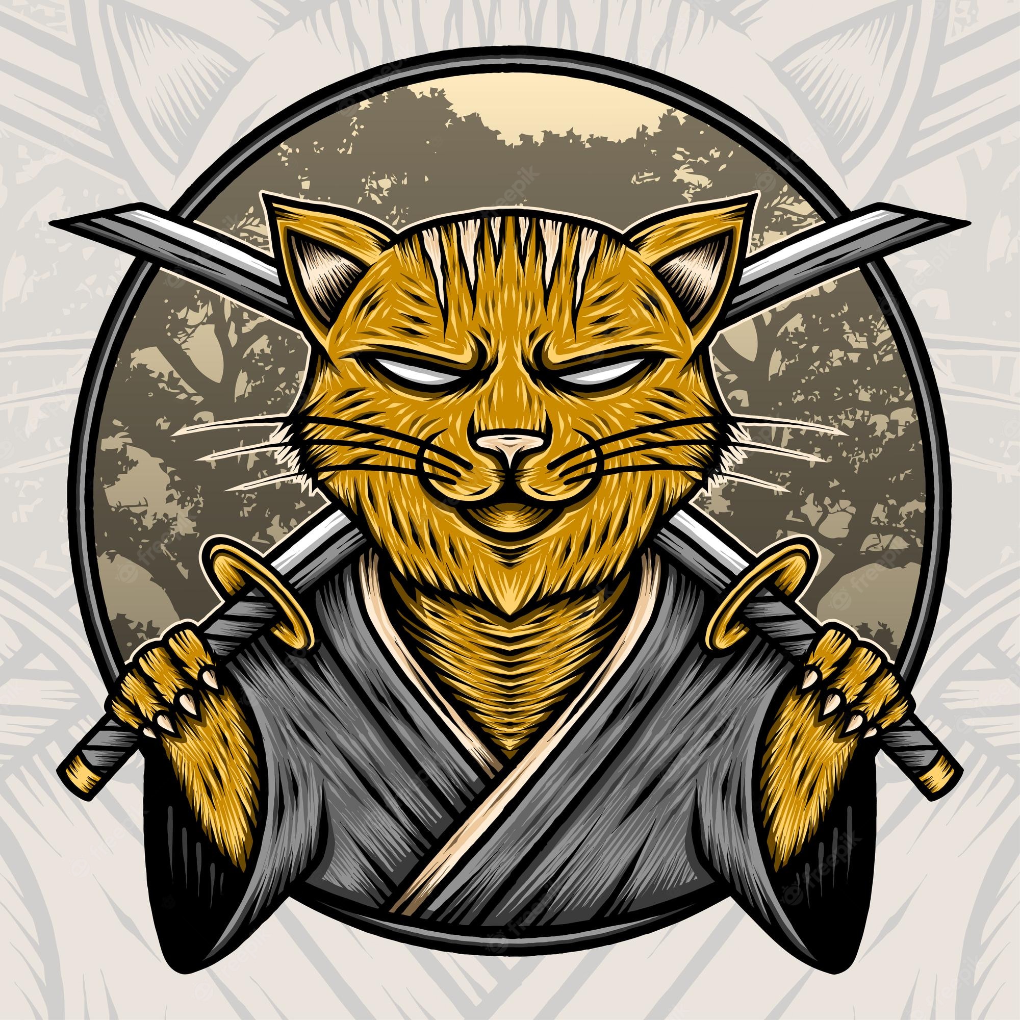 Cat Samurai Wallpapers