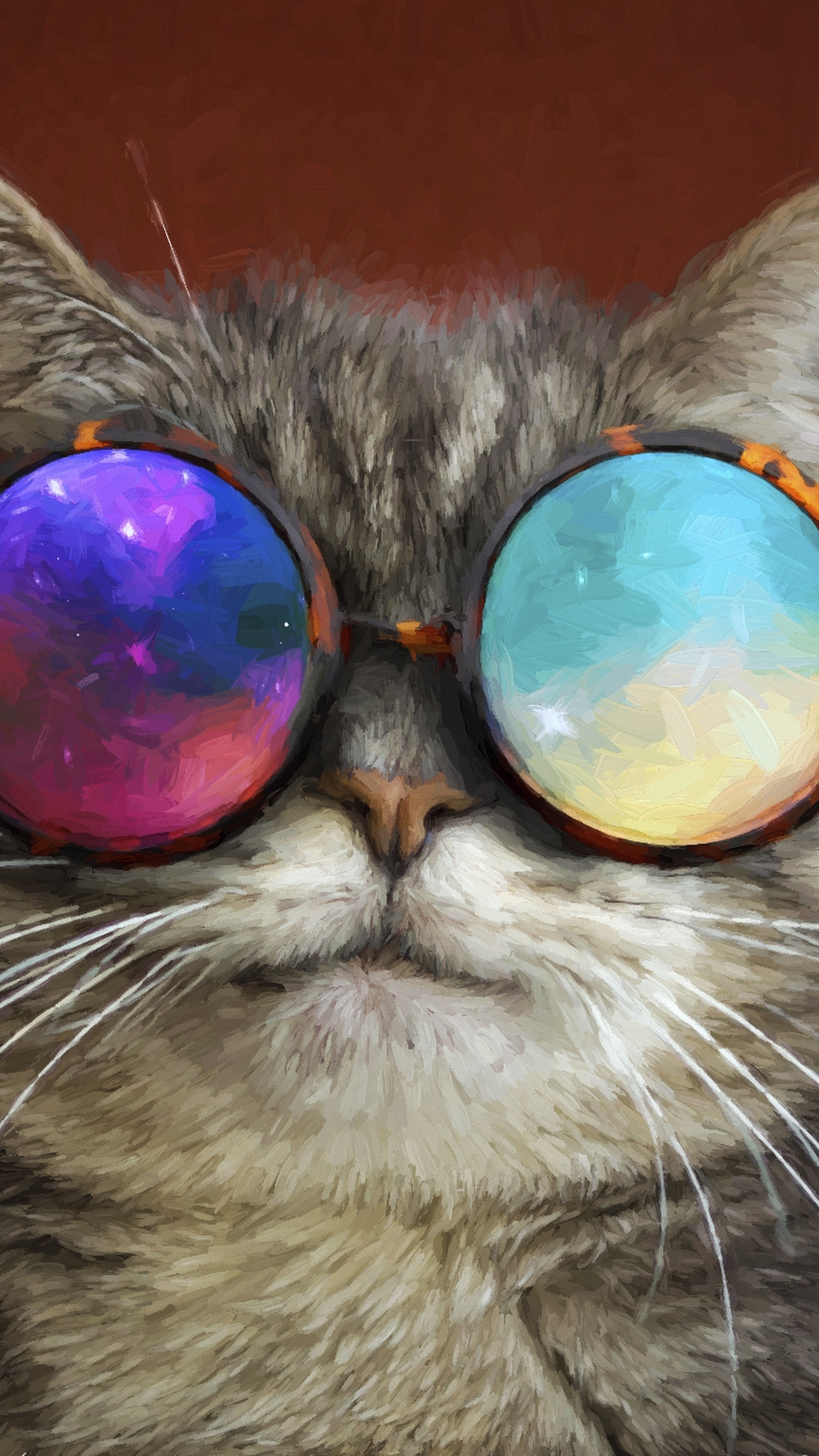 Cat With Glasses Wallpapers