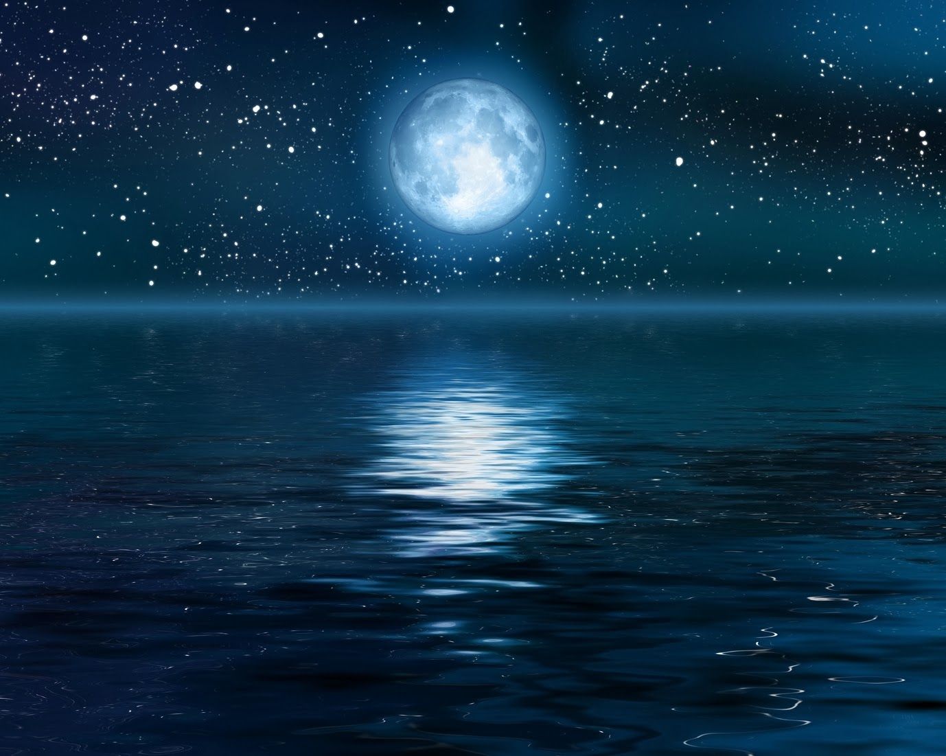 Catching The Moon In Ocean Wallpapers