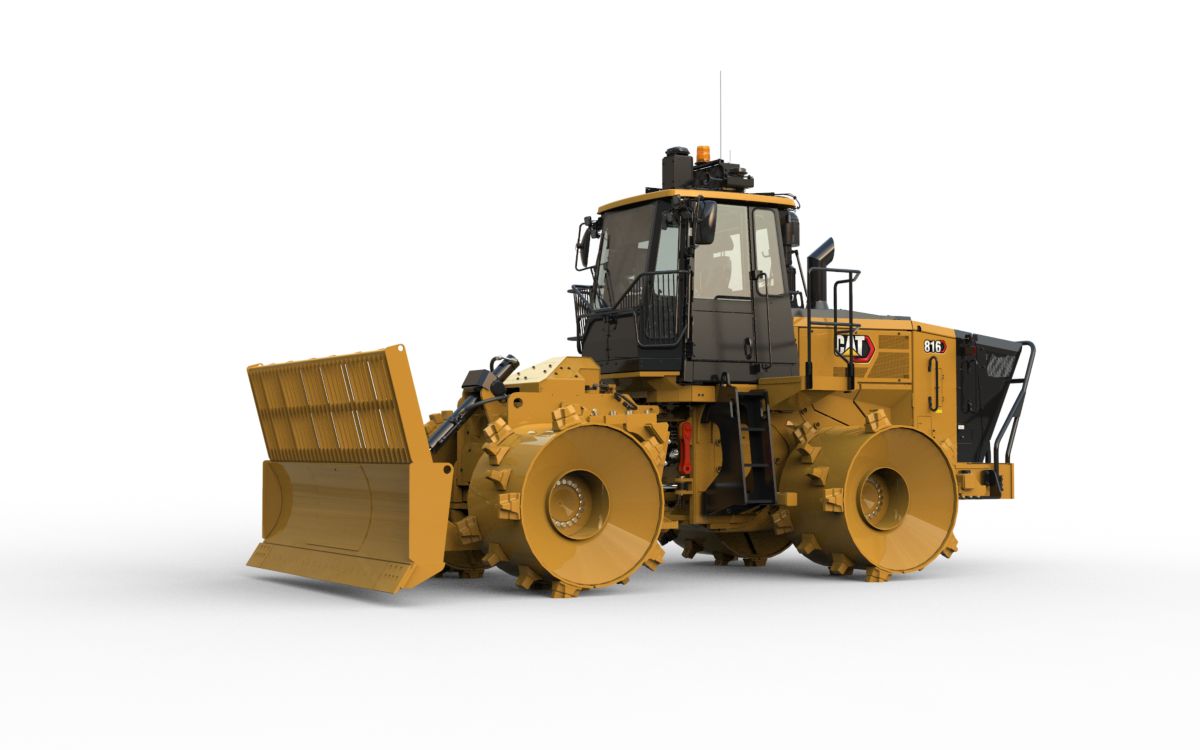 Caterpillar 835 Soil Compactor Wallpapers