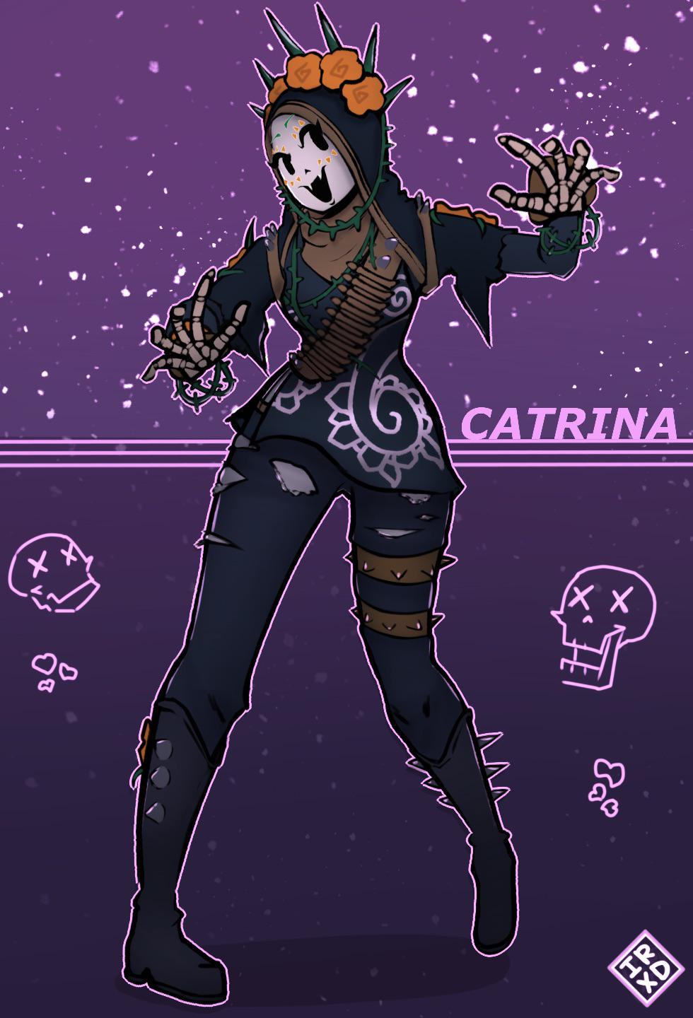 Catrina Fortnite Wallpapers