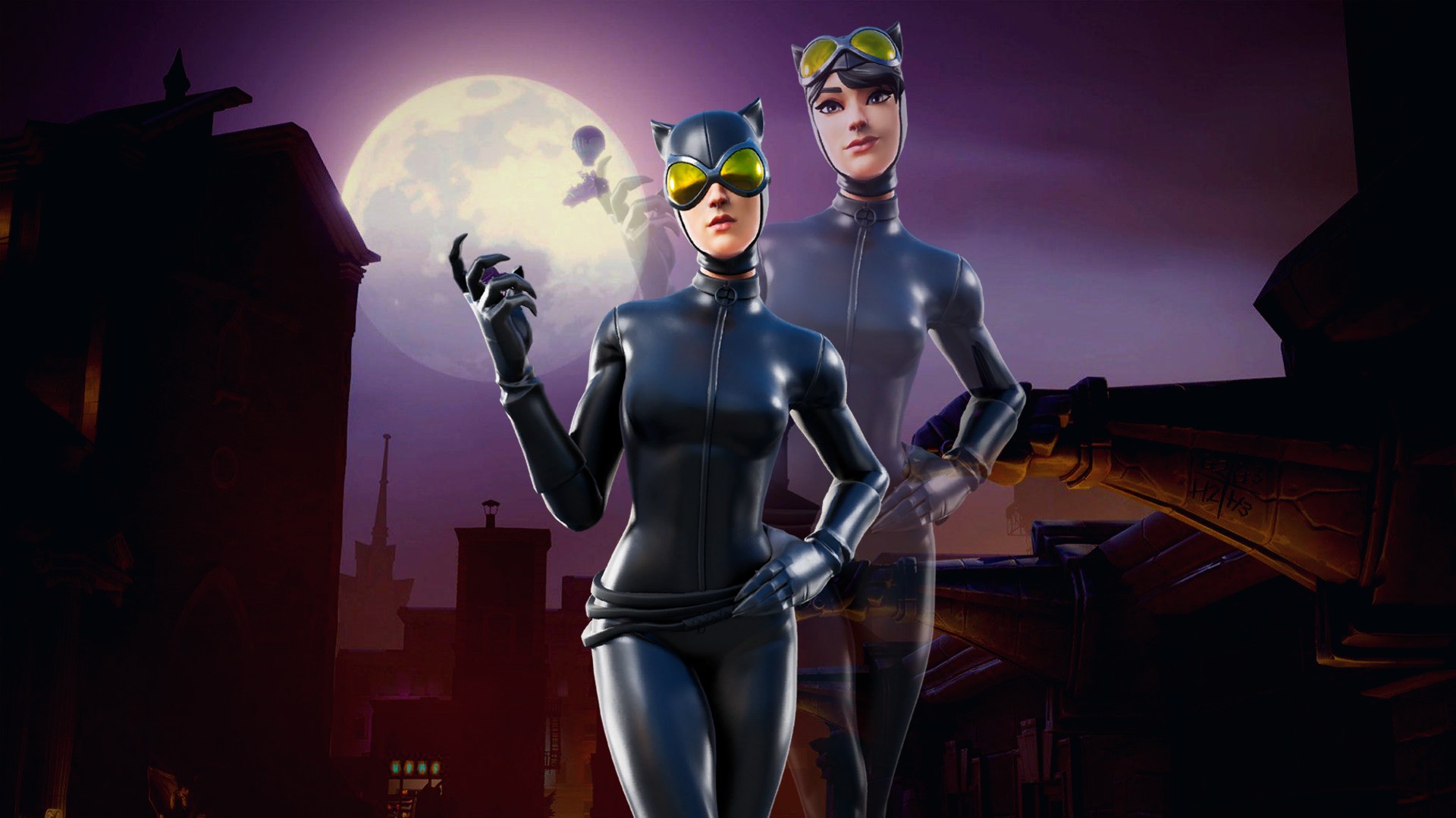 Catwoman Zero Fortnite Wallpapers