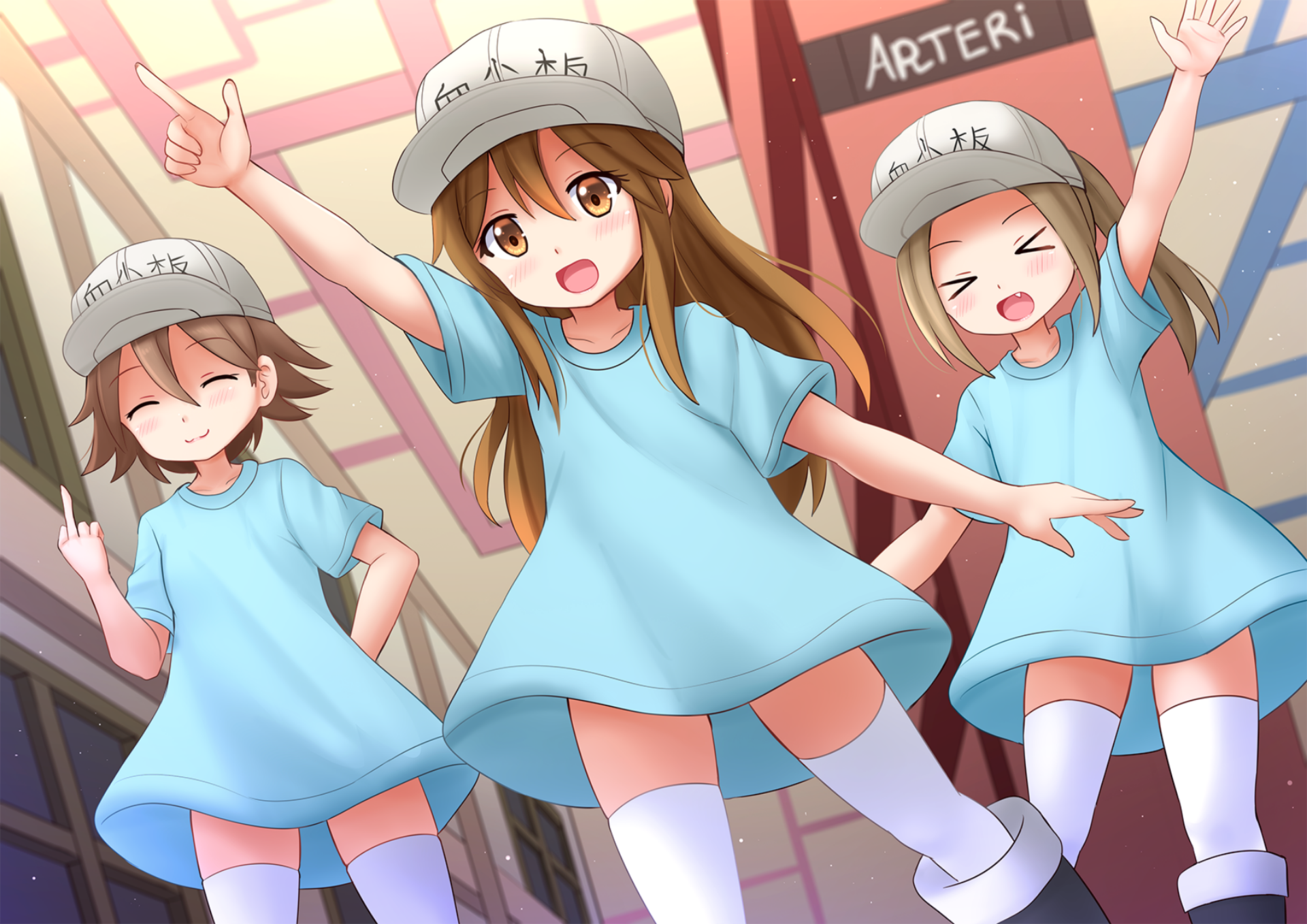 Cells At Work Wallpapers