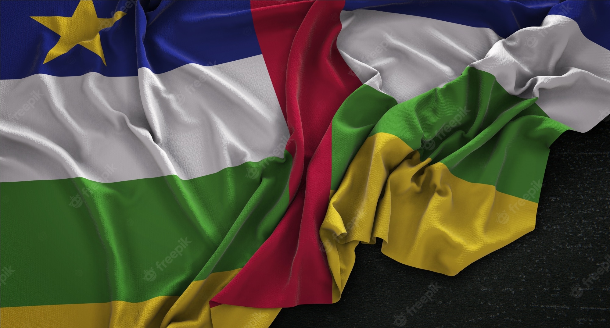 Central African Republic Flag Wallpapers