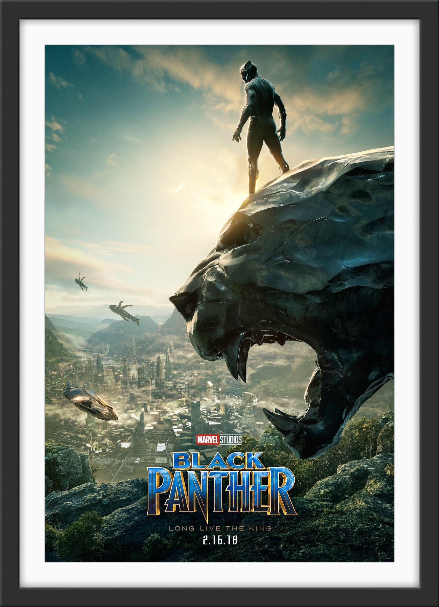 Chadwick Boseman As Black Panther 2018 Movie Wallpapers