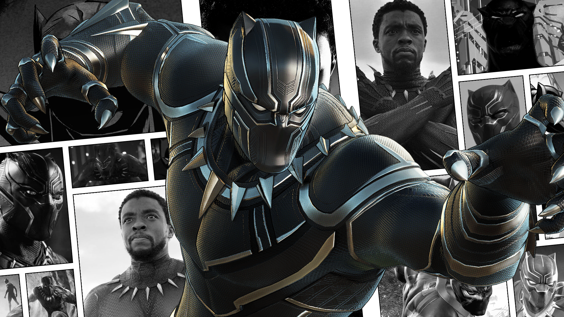 Chadwick Boseman Black Panther Tribute Wallpapers