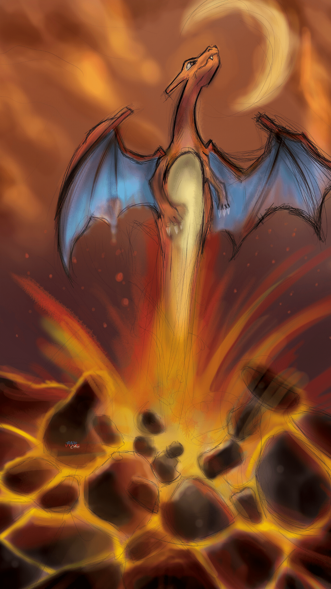 Charizard Background