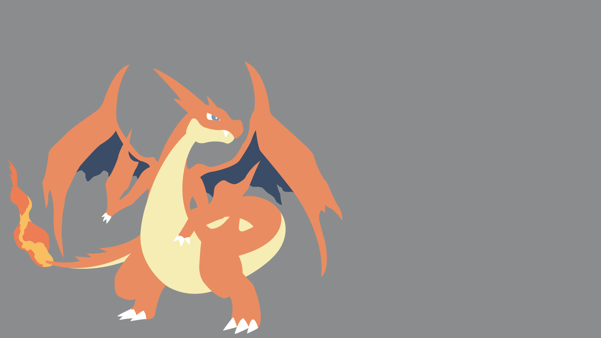 Charizard Minimalism Wallpapers