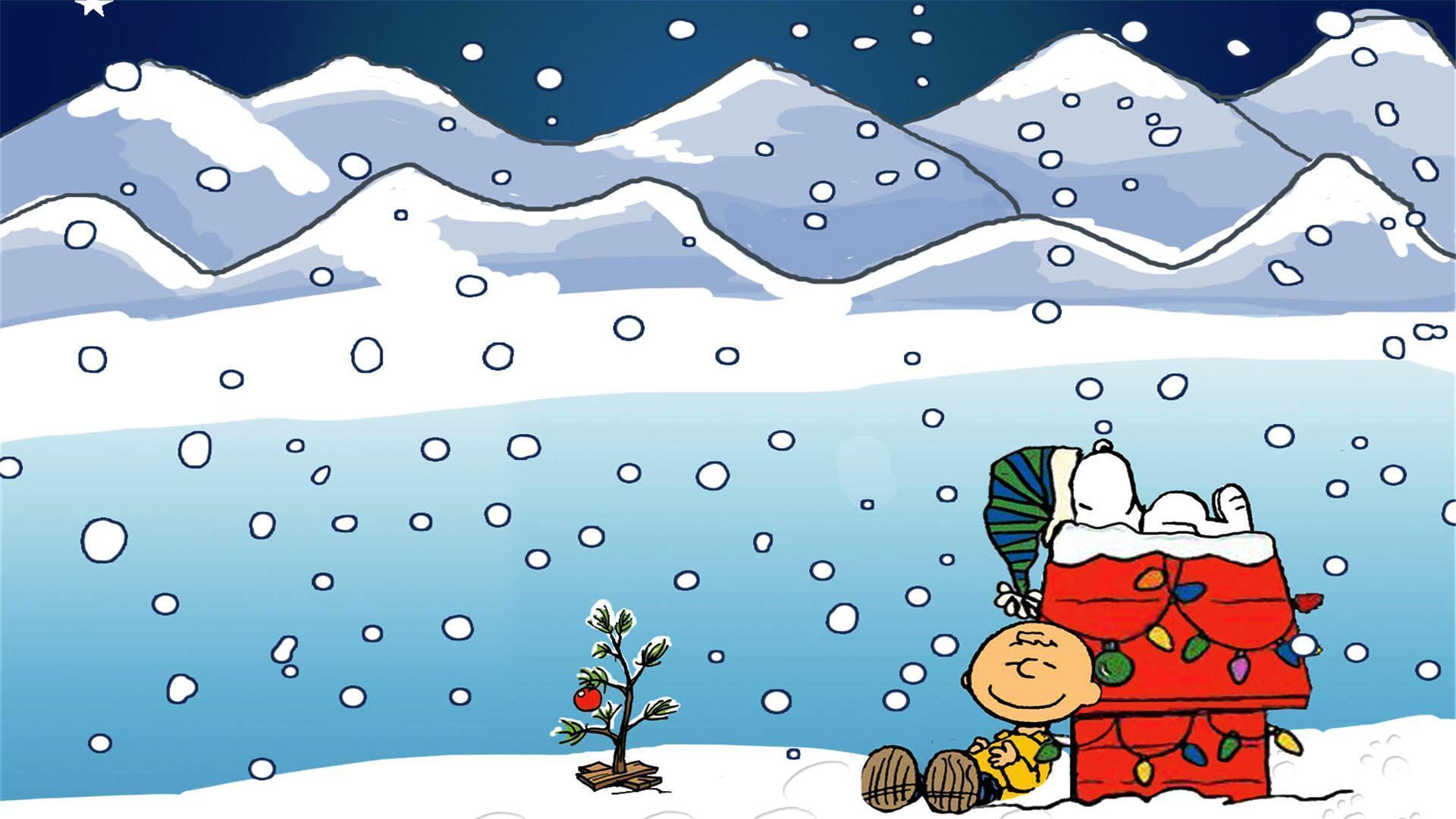 Charlie Brown Christmas Background