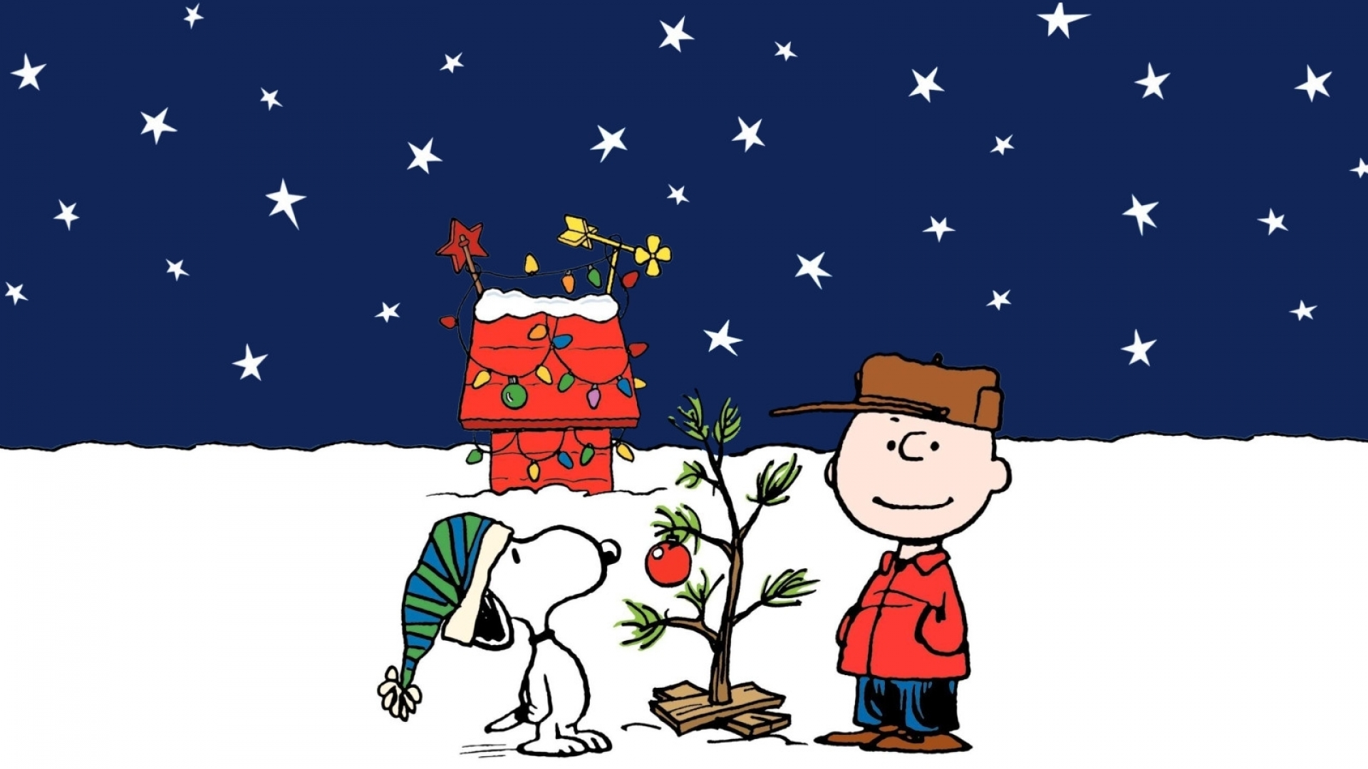 Charlie Brown Christmas Background