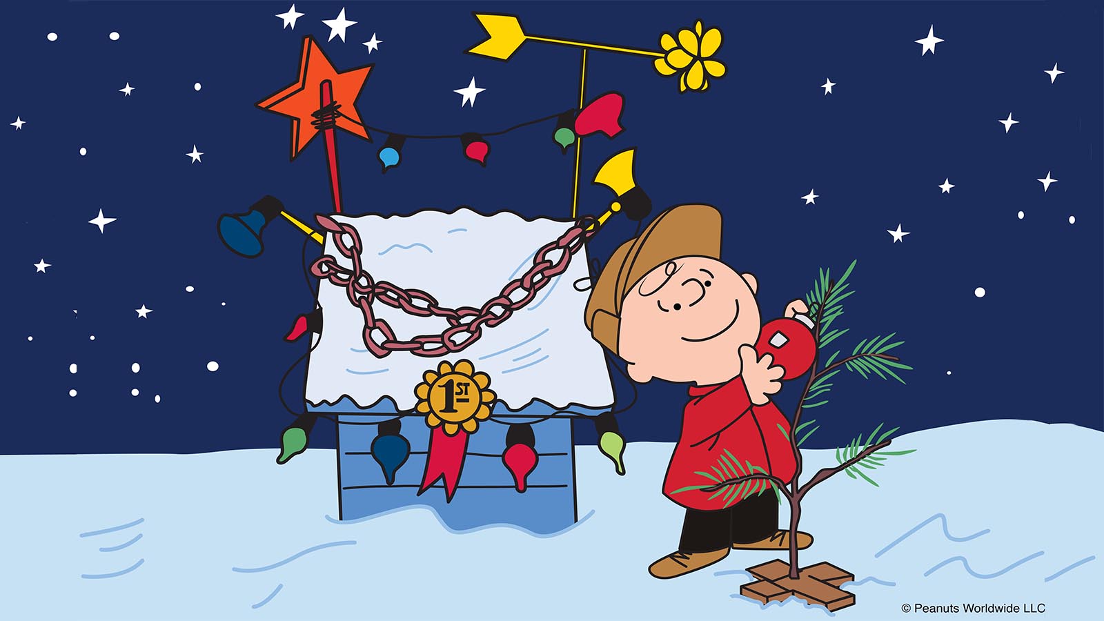 Charlie Brown Christmas Background